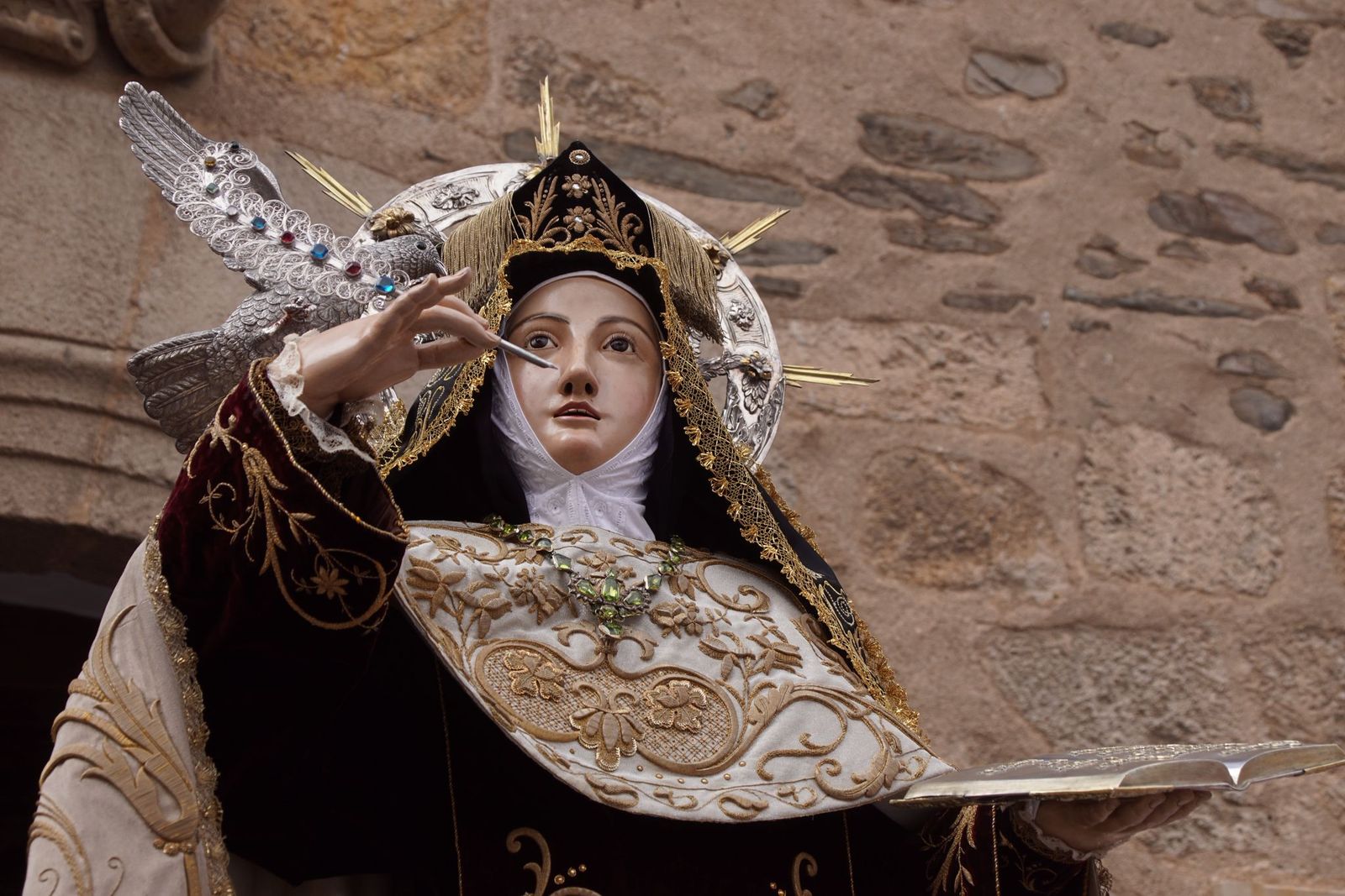 Alba, salida de clausura de Santa Teresa, fiestas Transverberación 2025 (47).jpeg