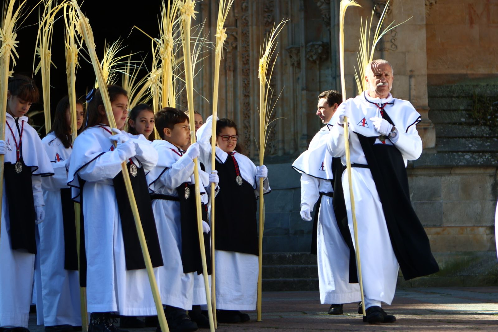 Procesión de la Borriquilla en Salamanca