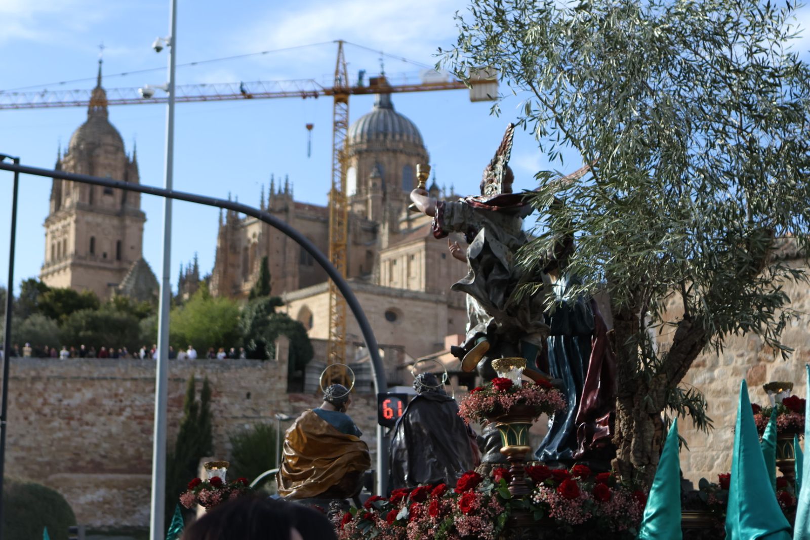 La Oración de Jesús en el Huerto de los Olivos recobra todo su esplendor en las calles de Salamanca