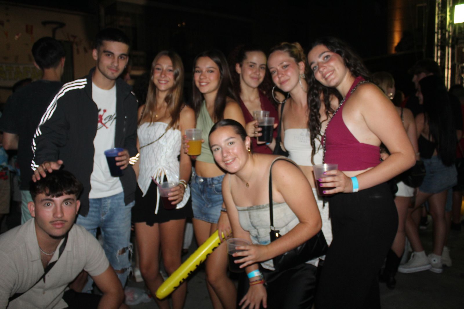 Salamanca de noche, sábado 16 de agosto