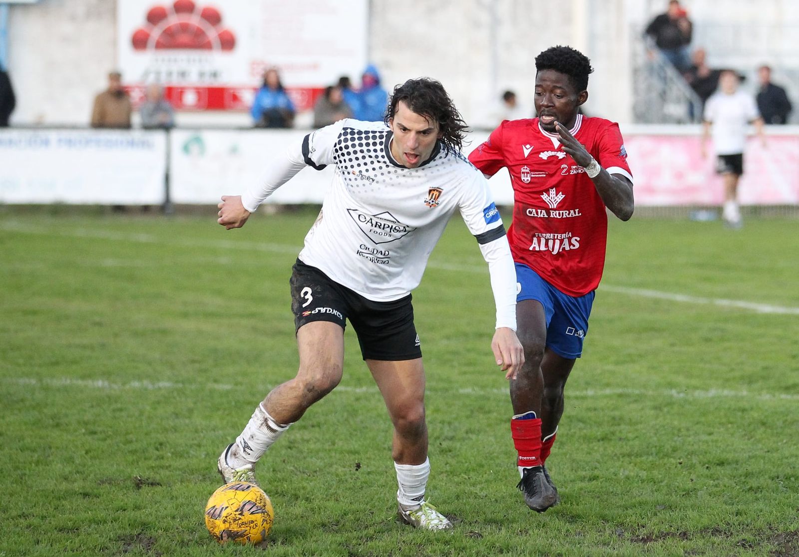 Víctor Abajo, en un Ciudad Rodrigo   Benavente