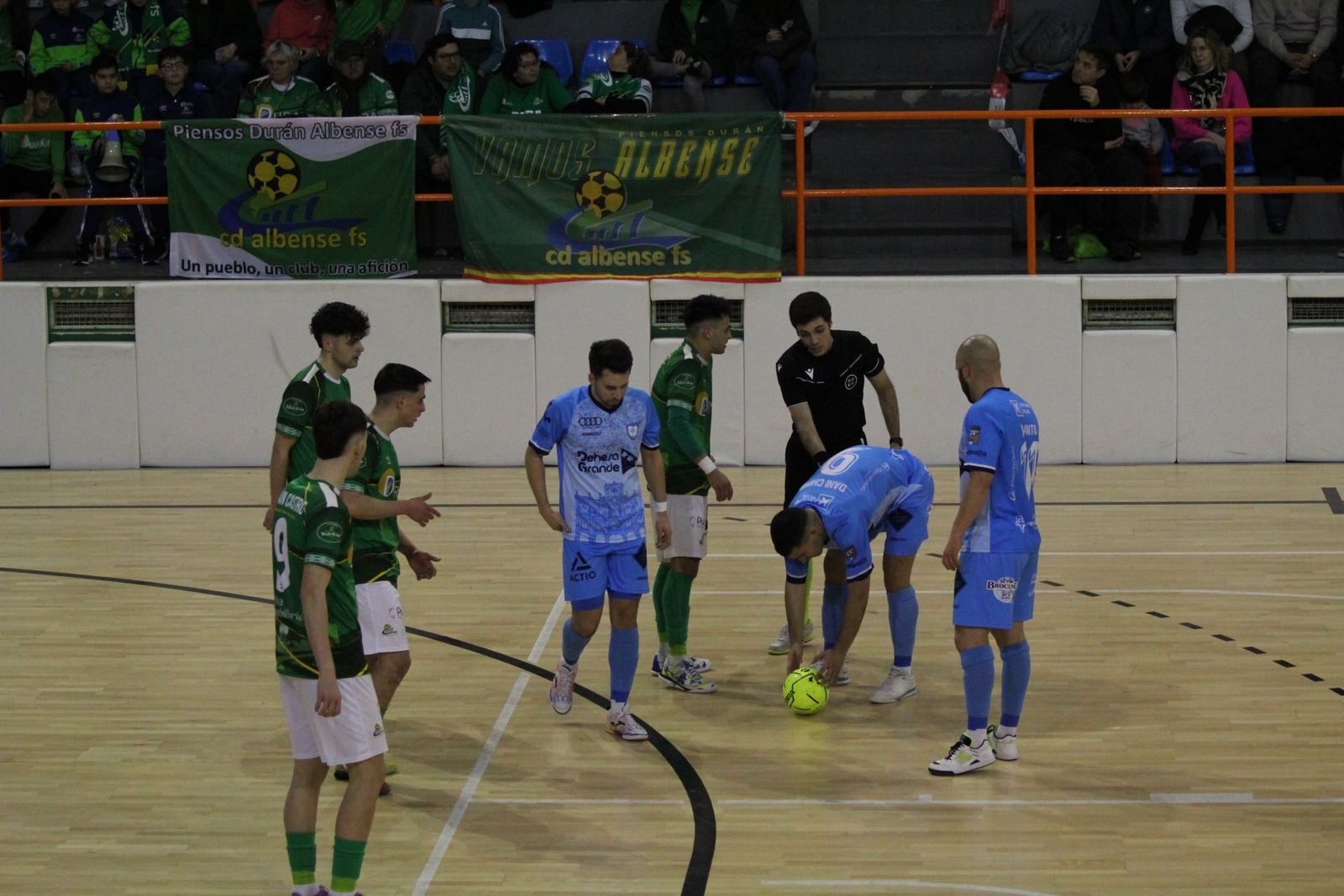 Salamanca Fútbol Sala – Albense Fútbol Sala. Pabellón de La Alamedilla. Foto: Belén Hurtado