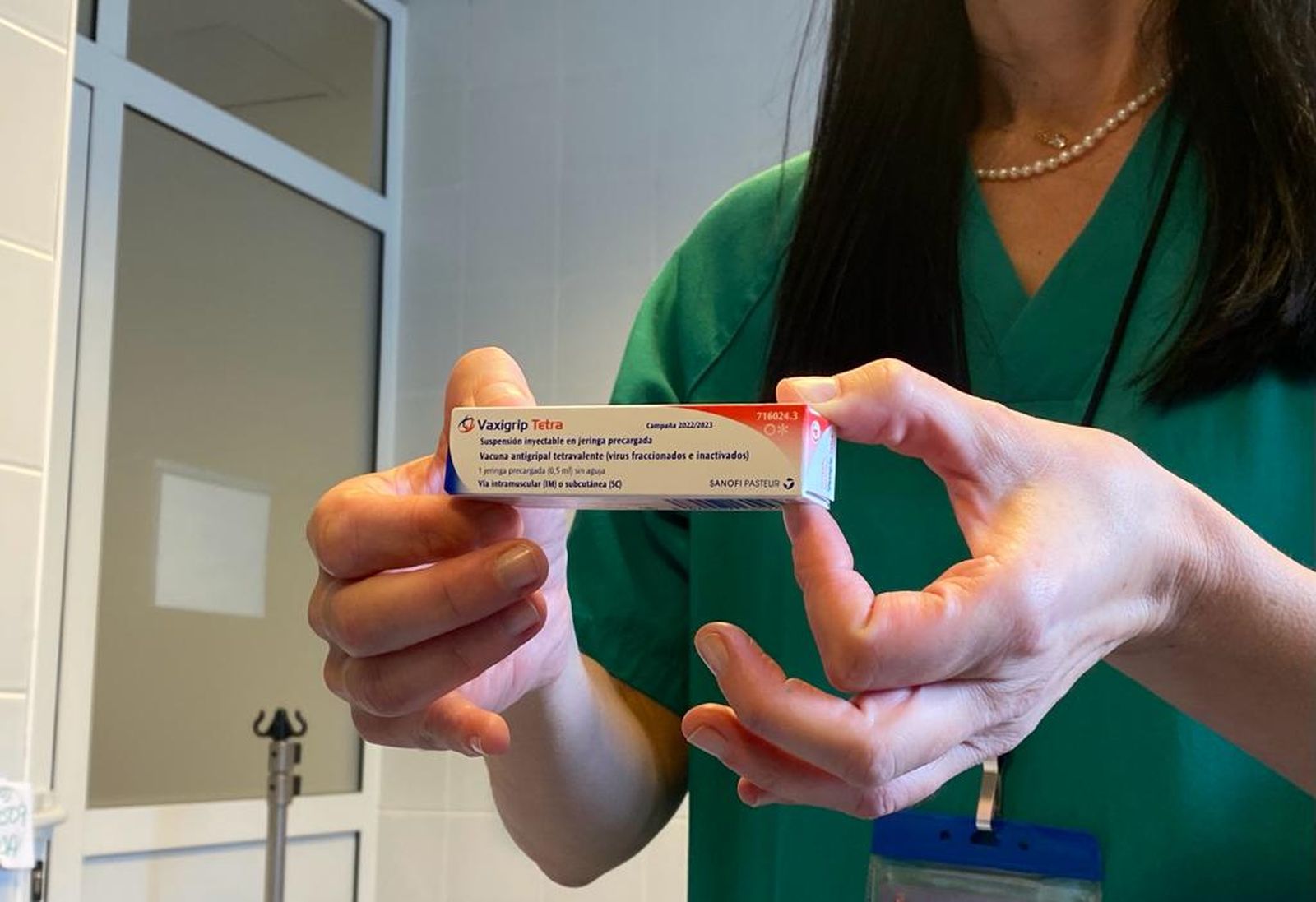 Imagen de la vacuna de la gripe Foto: María Lorenzo