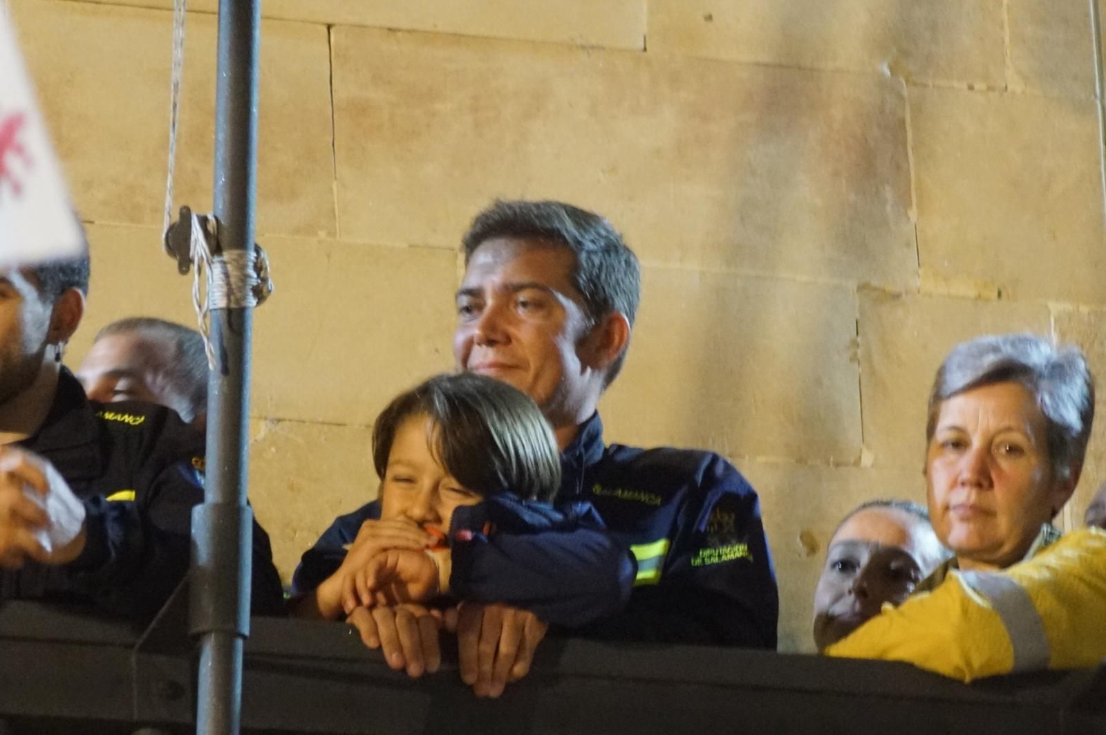 Los Bomberos de la Diputación dan voz al pregón de las fiestas de Alba de Tormes