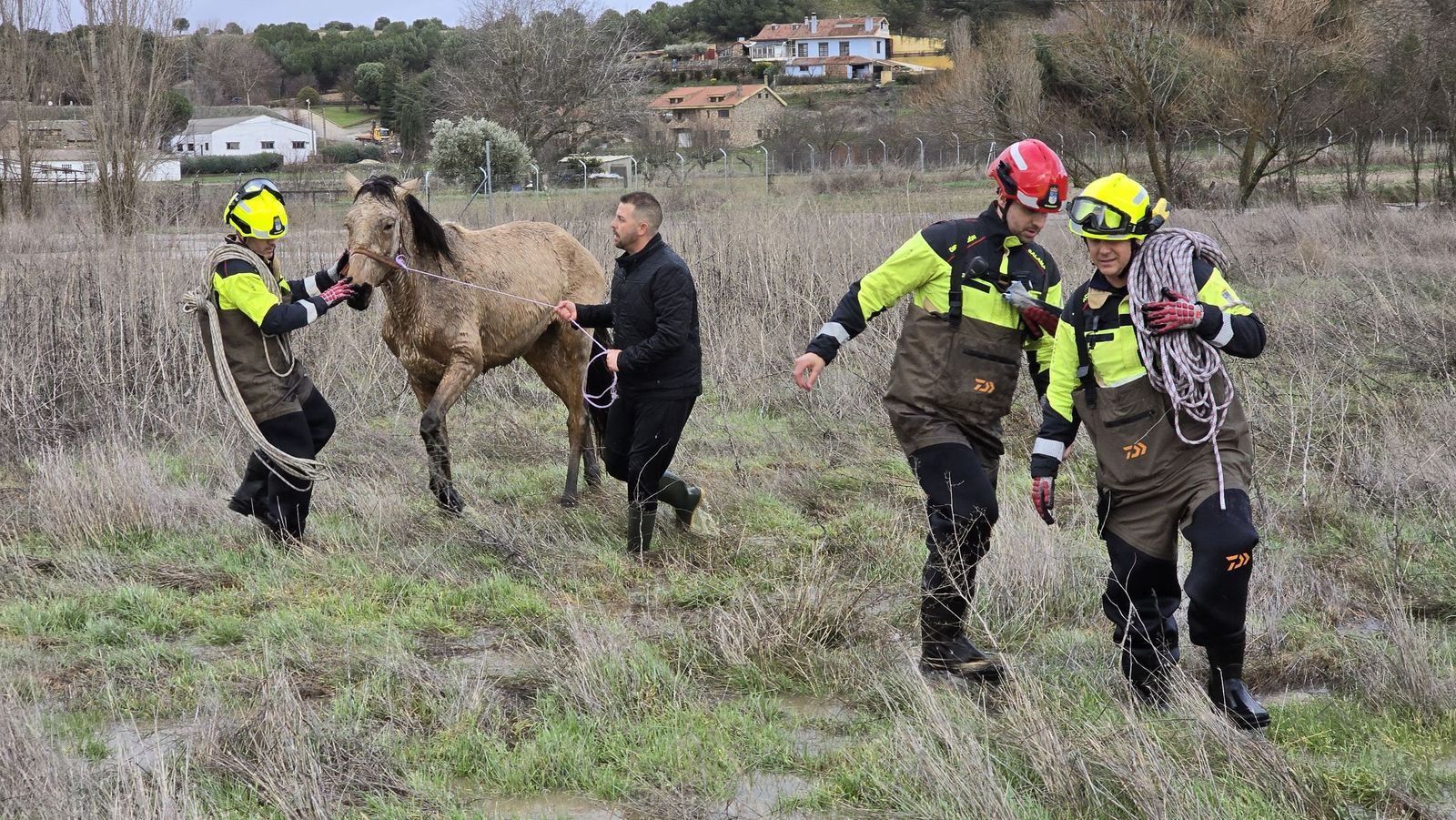Inundaciones en Aldeatejada