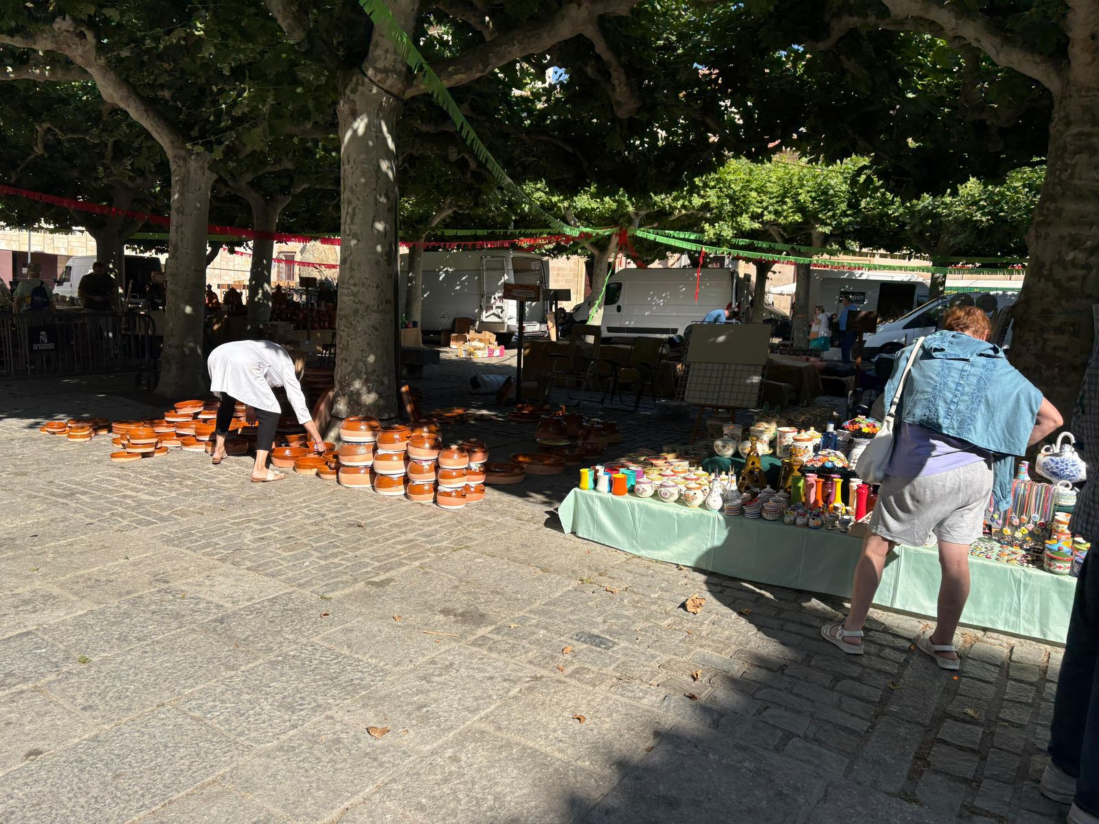 Todo listo para el inicio de la Feria de la Cerámica y la Alfarería Popular