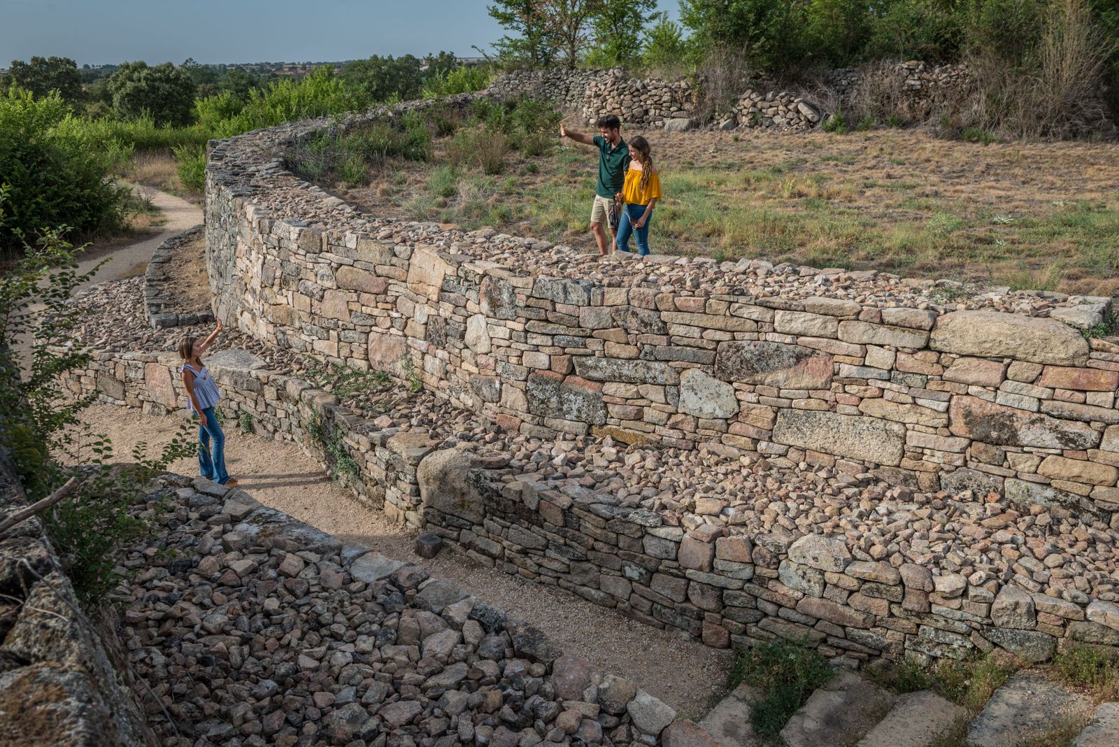 Castro de Yecla de Yeltes. Foto Diputación Salamanca