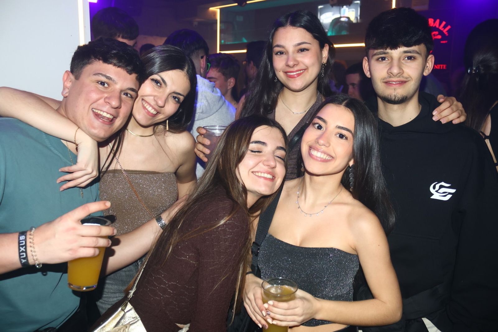 Salamanca de noche, sábado 21 de febrero