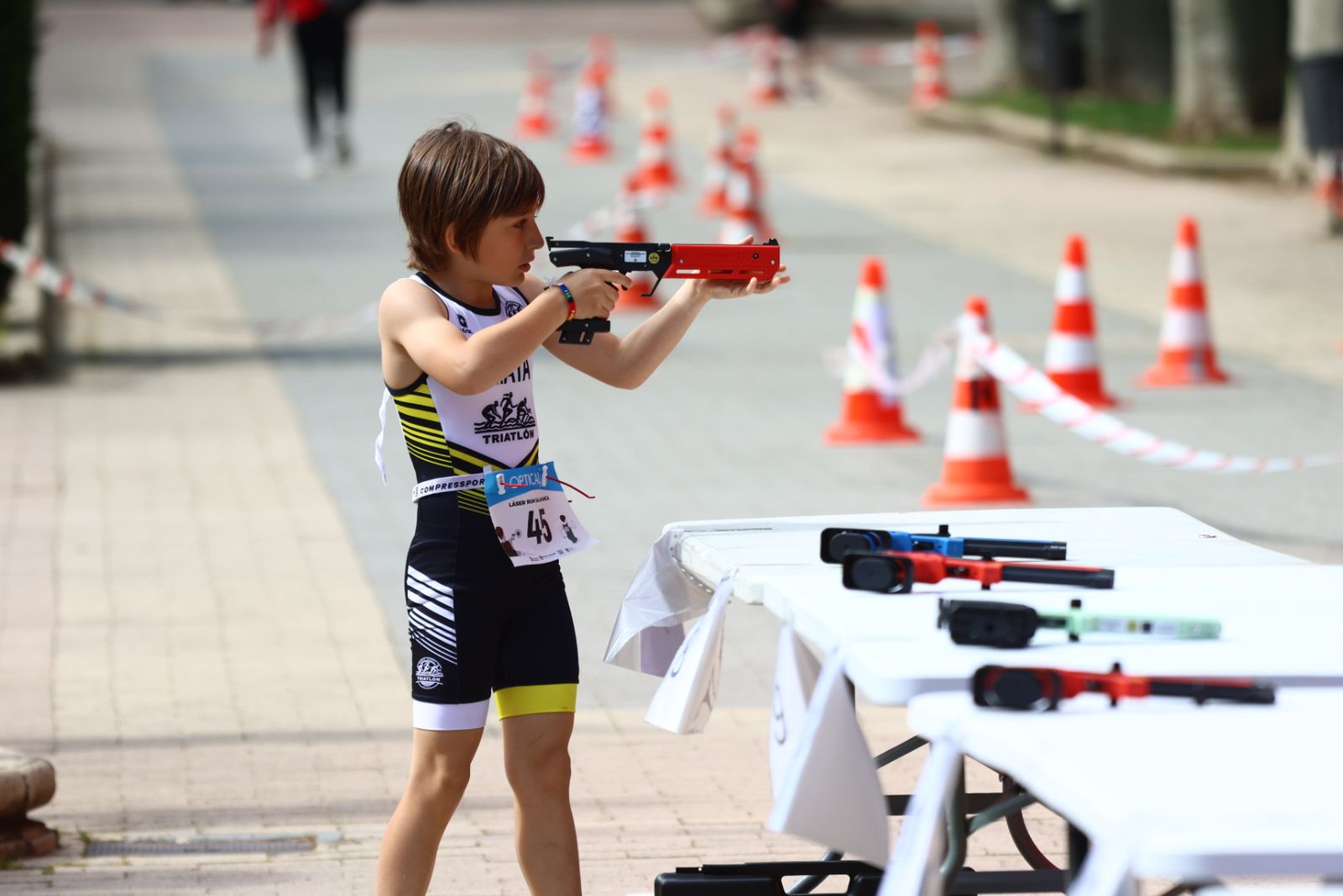 120 participantes participan en la jornada 'Descubre el Laser Run' de Salamanca