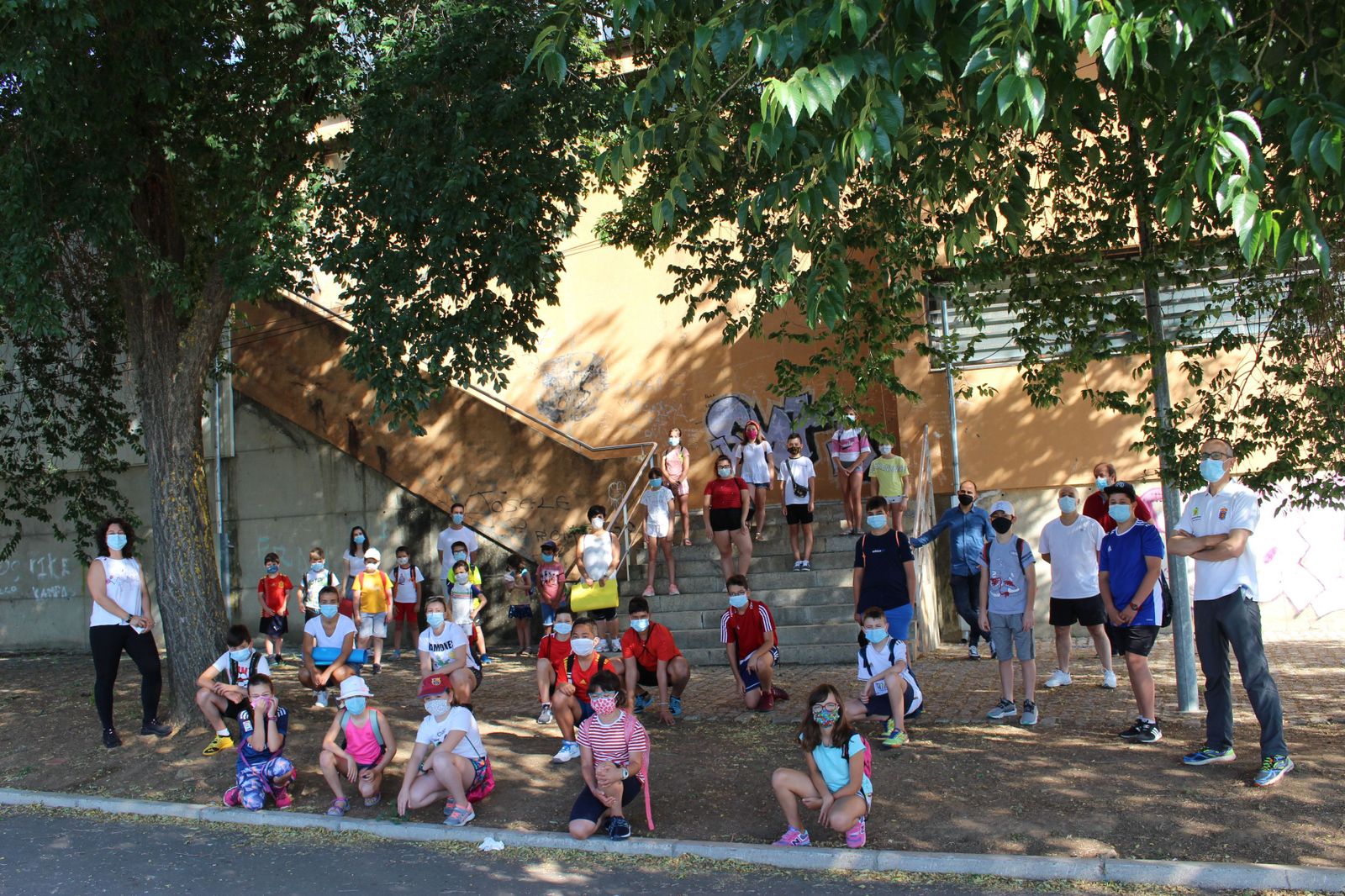 Participantes en el primer turno del Verano en la calle