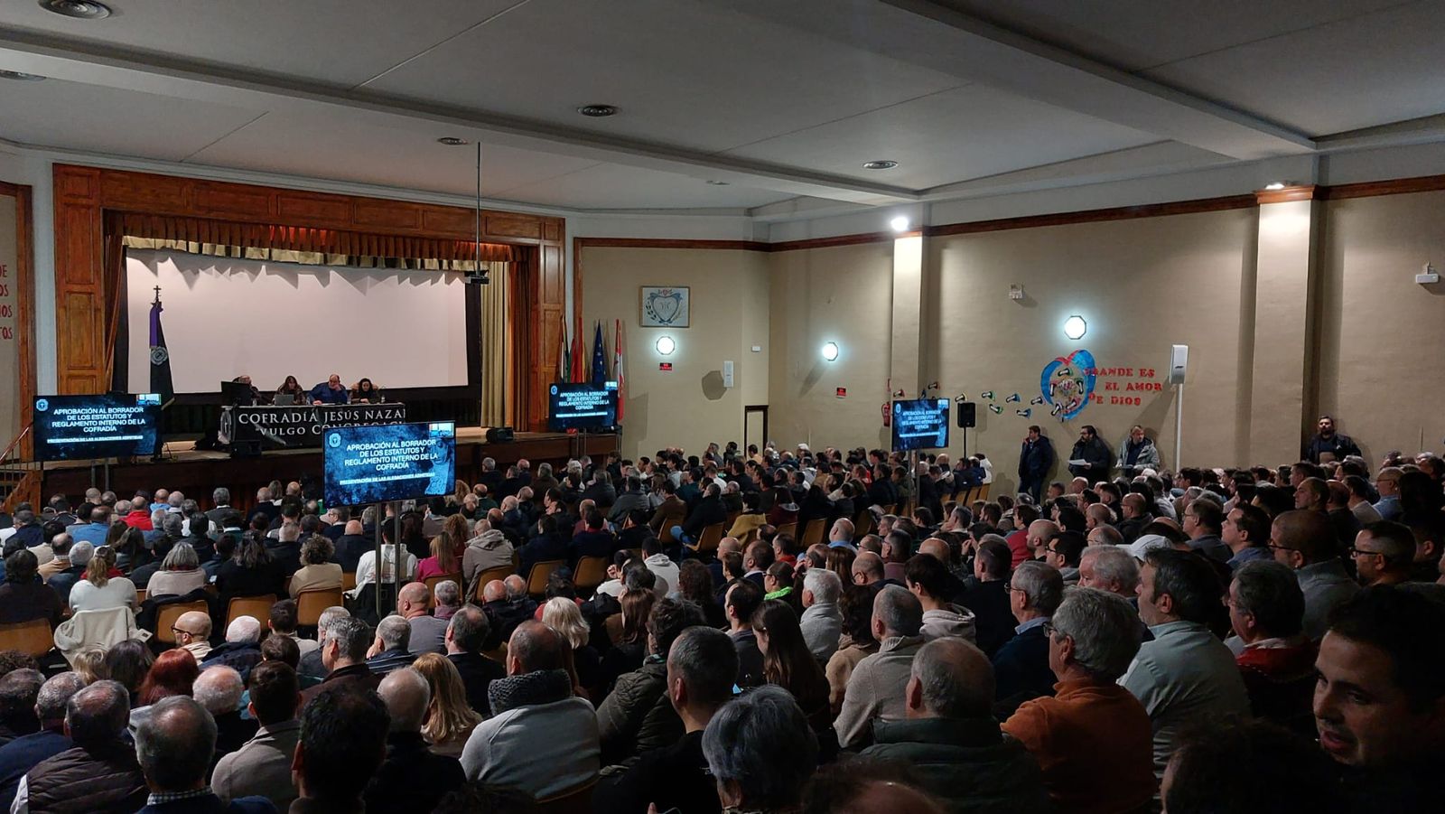 Suspendida la Asamblea Extraordinaria de la Cofradía de Jesús Nazareno