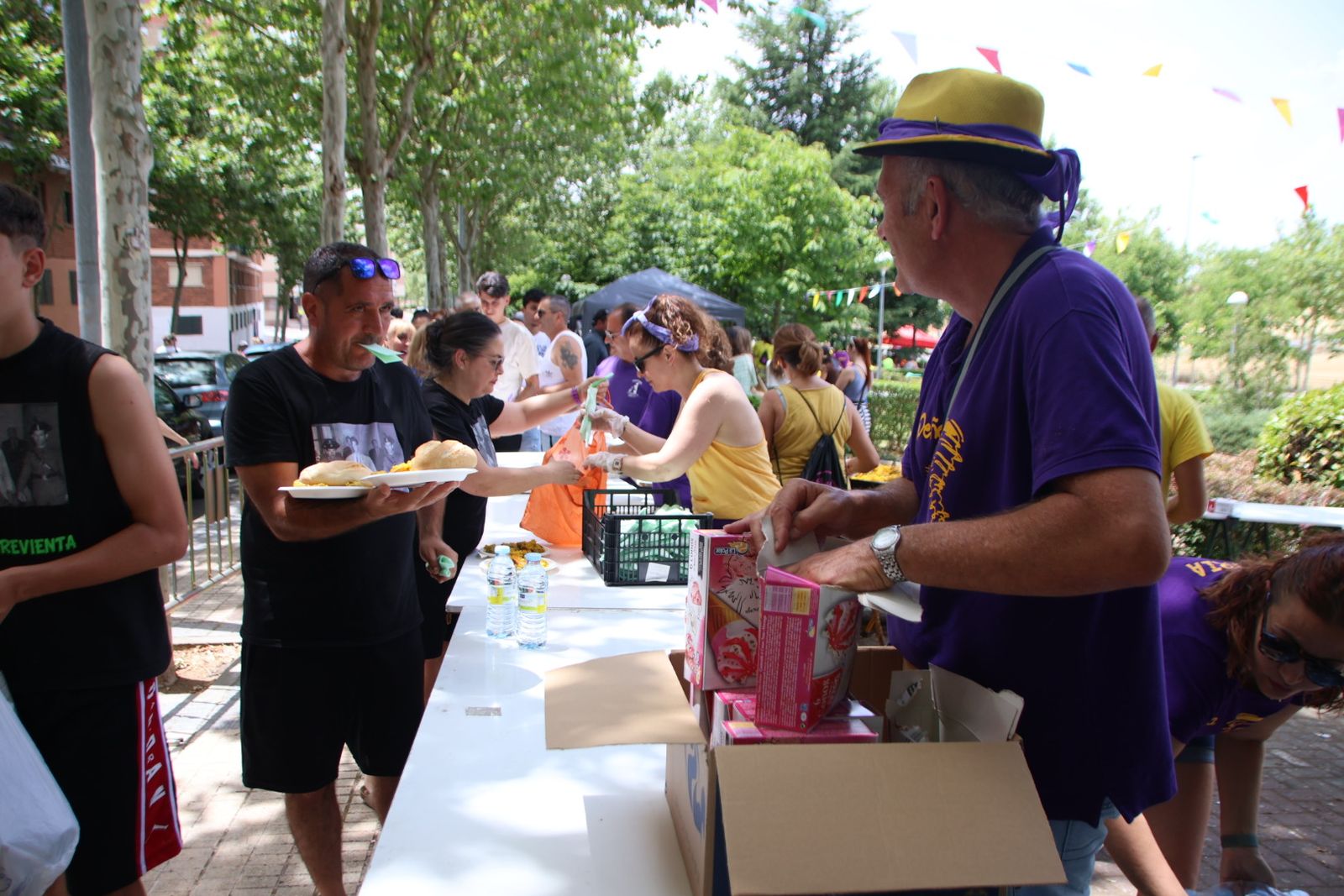 Actos festivos de la asociación de vecinos de los barrios Pizarrales y El Carmen