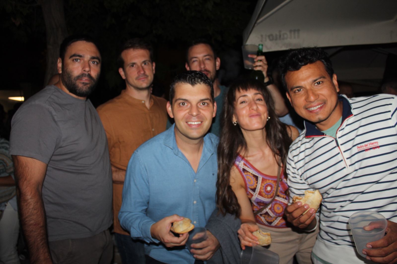 Ambiente en la Feria de Día en la tarde de este sábado