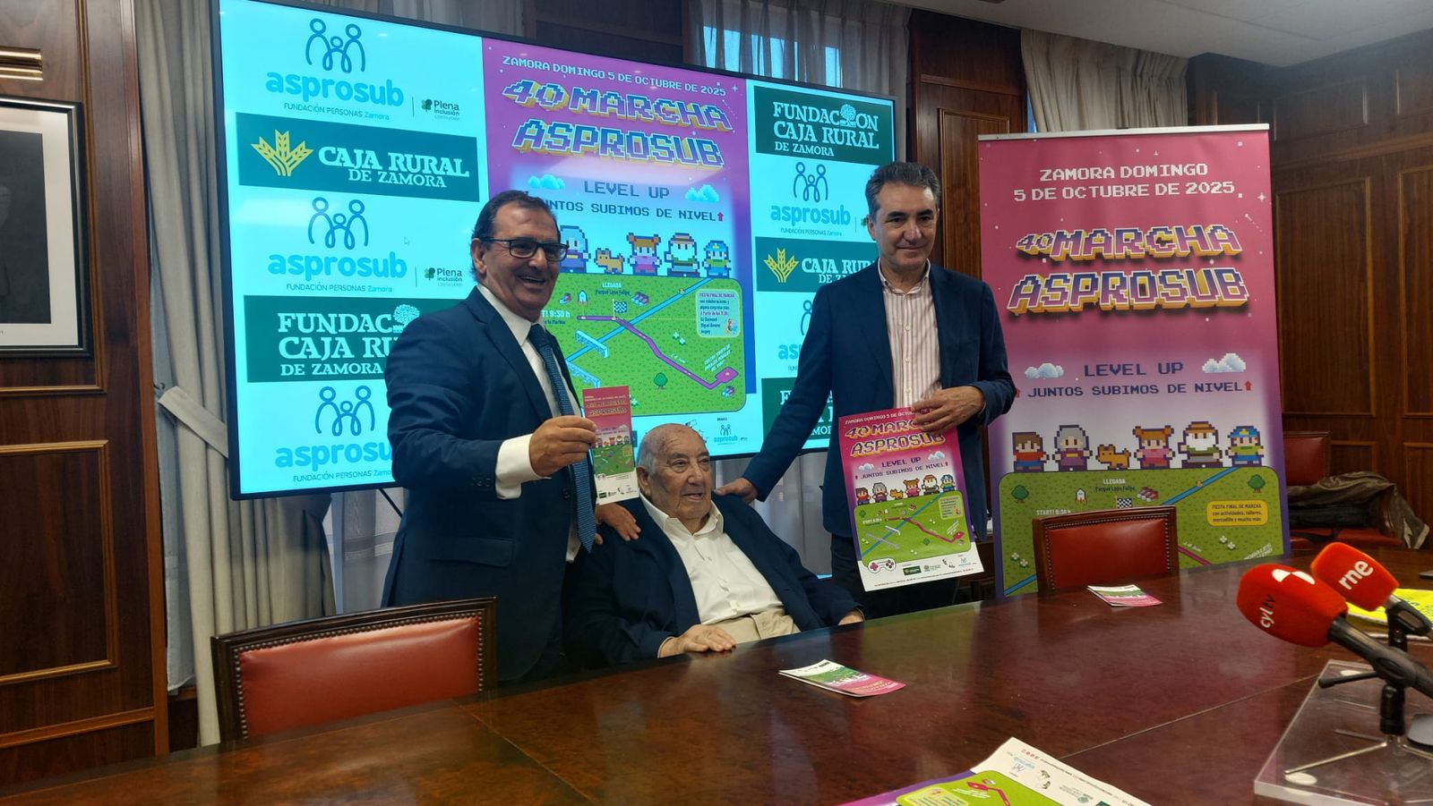 Presentación de la XL Marcha Asprosub