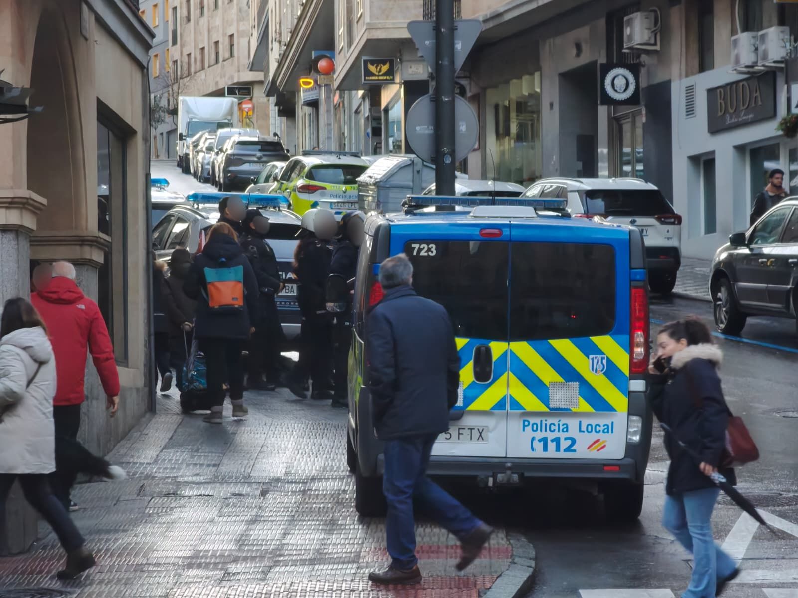 Redada en el after de la cuesta de Sancti-Spiritus