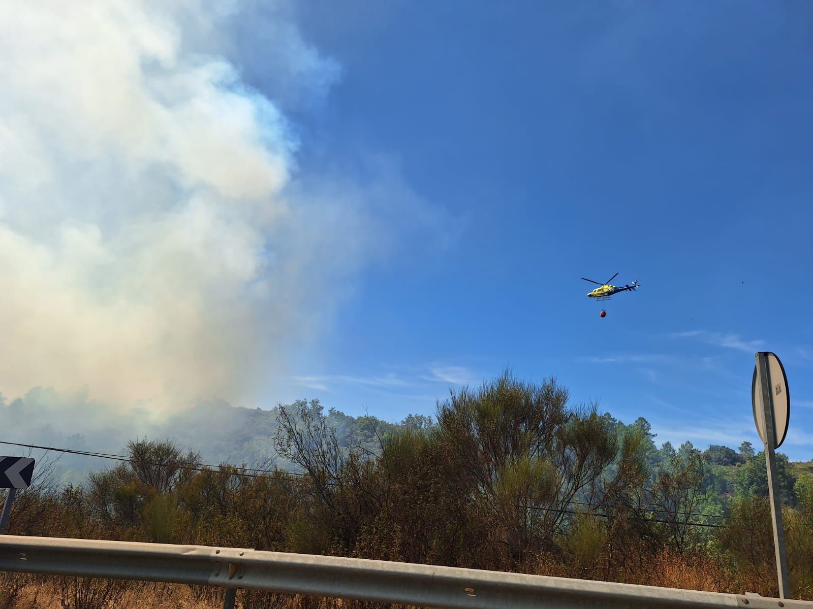 Incendio en Garcibuey