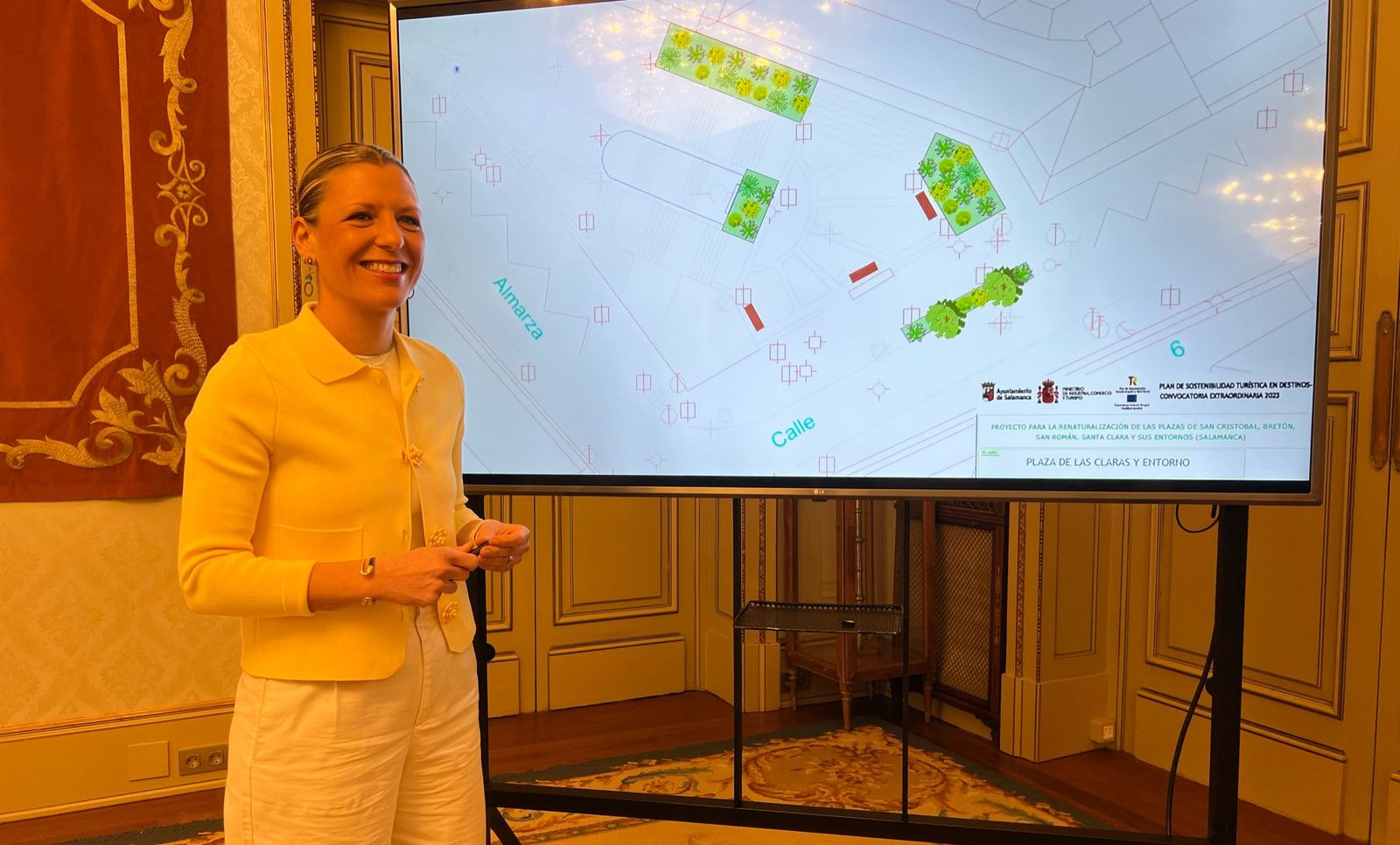 La concejala de Medio Ambiente, María José Coca