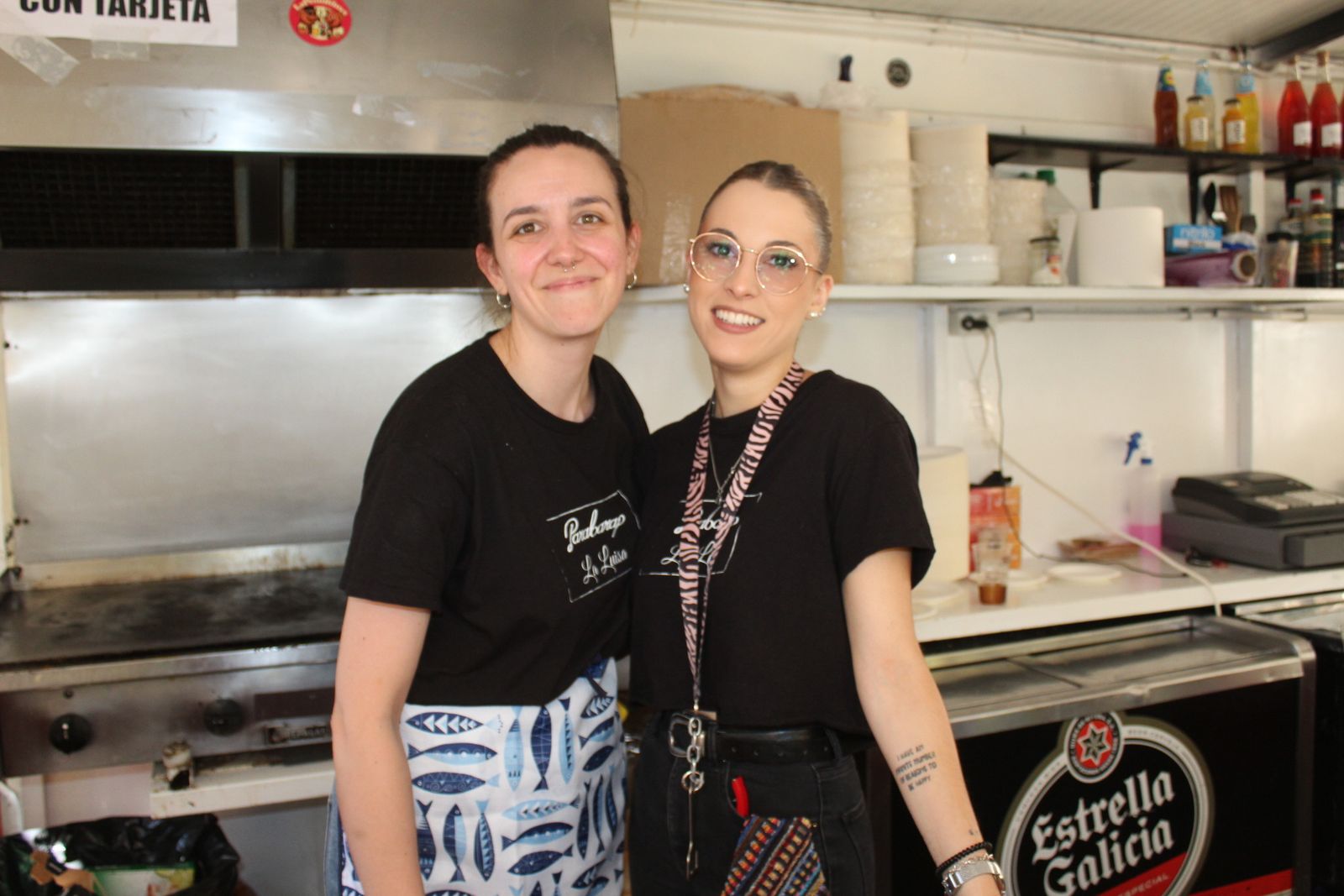Ambiente en la Feria de Día en el mediodía de este martes