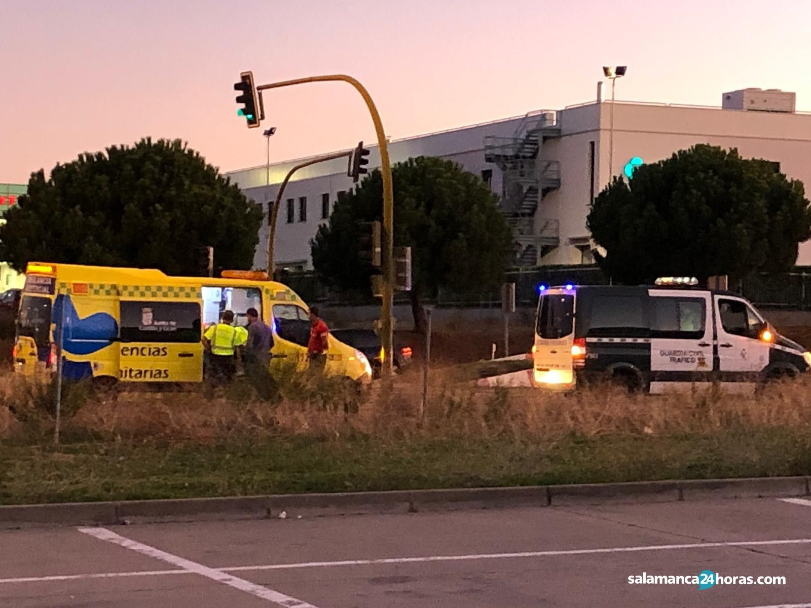 Motorista herido en la Avenida Consejo de Europa