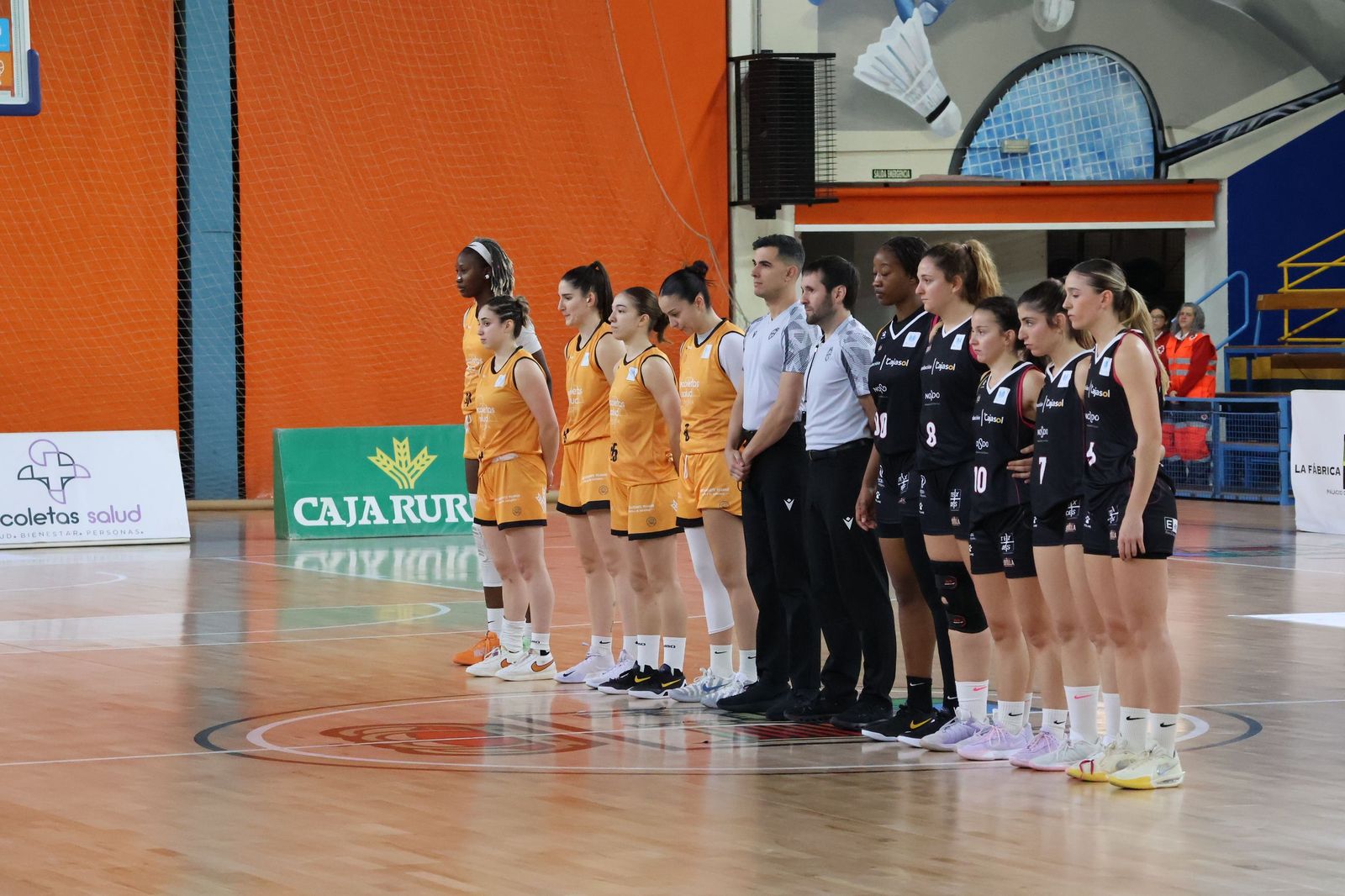 Partido entre CD Zamarat y Cajasol Baloncesto Sevilla