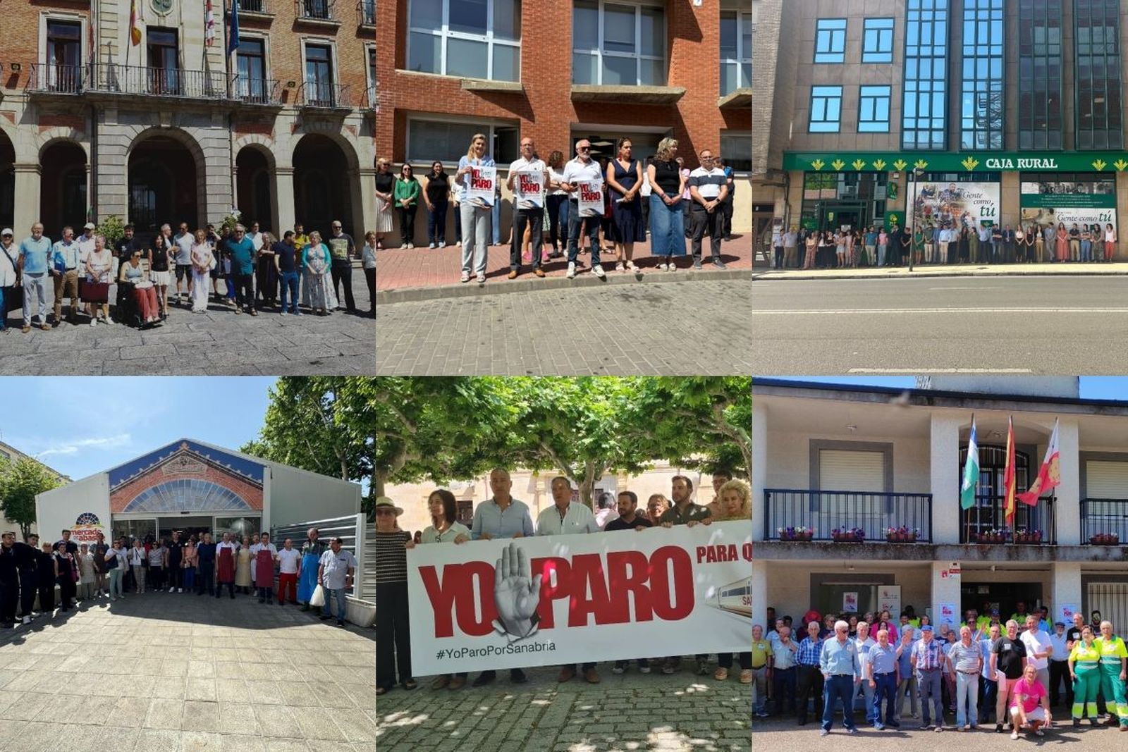 Paro por el AVE en Sanabria