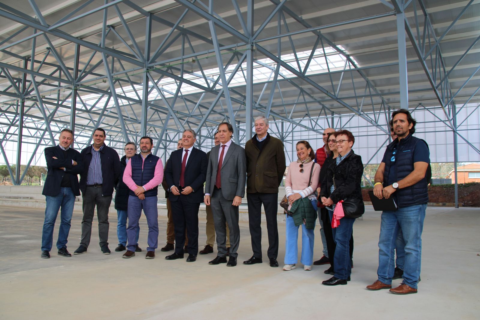 Obras de la nueva Ciudad Deportiva Lazarillo