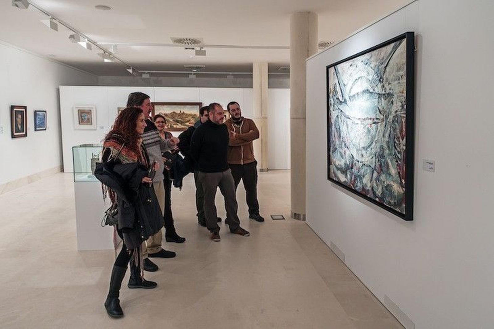 Exposición de pintura salmantina en el centro cultural de la Plaza de Trujillo