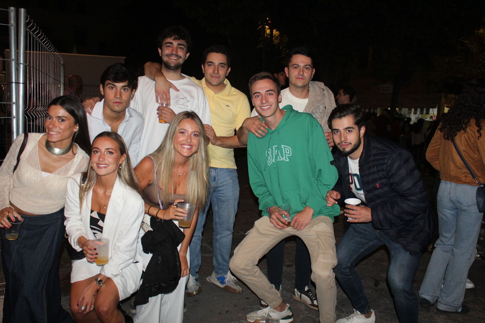 Ambiente en la Feria de Día en la tarde de este
