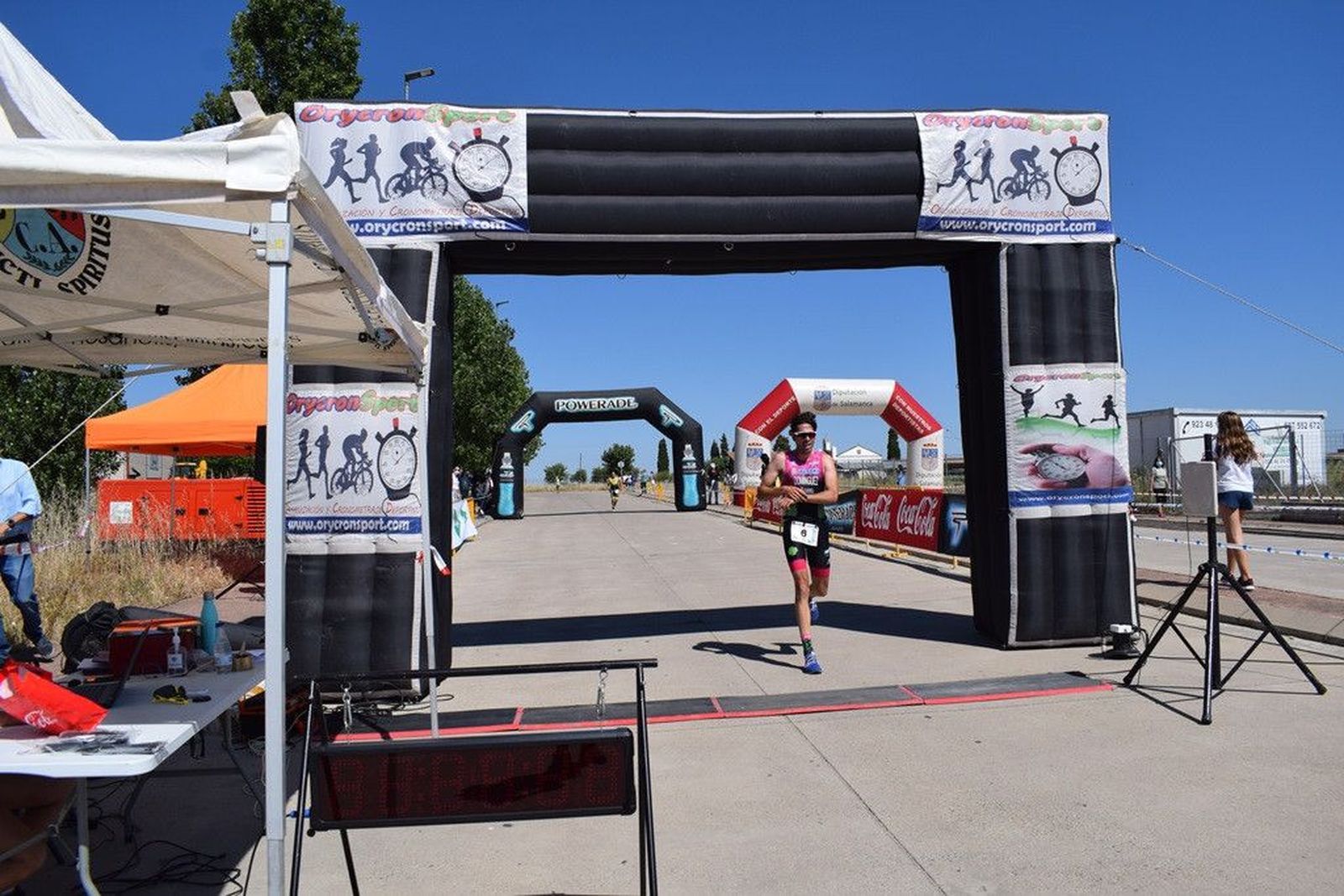 Alberto Domínguez y Beatriz Alonso, ganadores del cuarto Duatlón Cross de Ciudad Rodrigo
