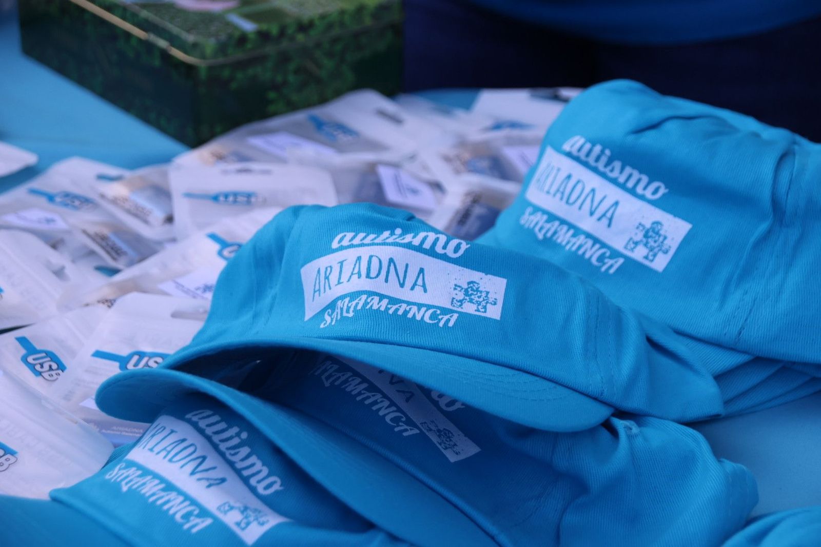 Actividades de la asociación Ariadna con motivo del Día Mundial del Autismo. Foto de archivo