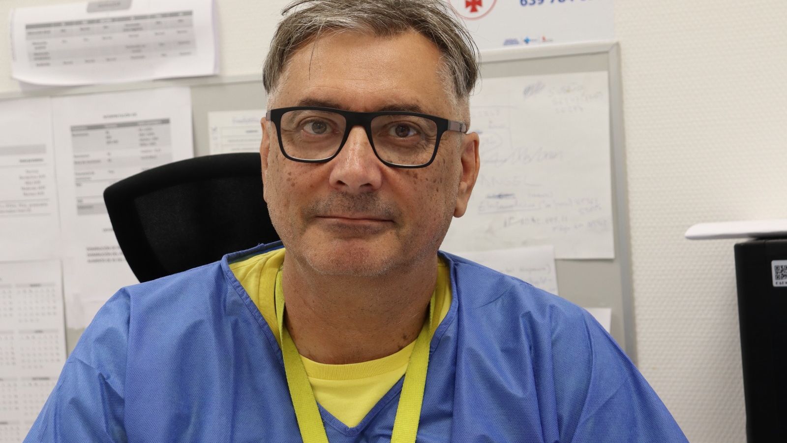 Miguel Ángel Hernández Mezquita, neumólogo del Complejo Asistencial Universitario de Salamanca