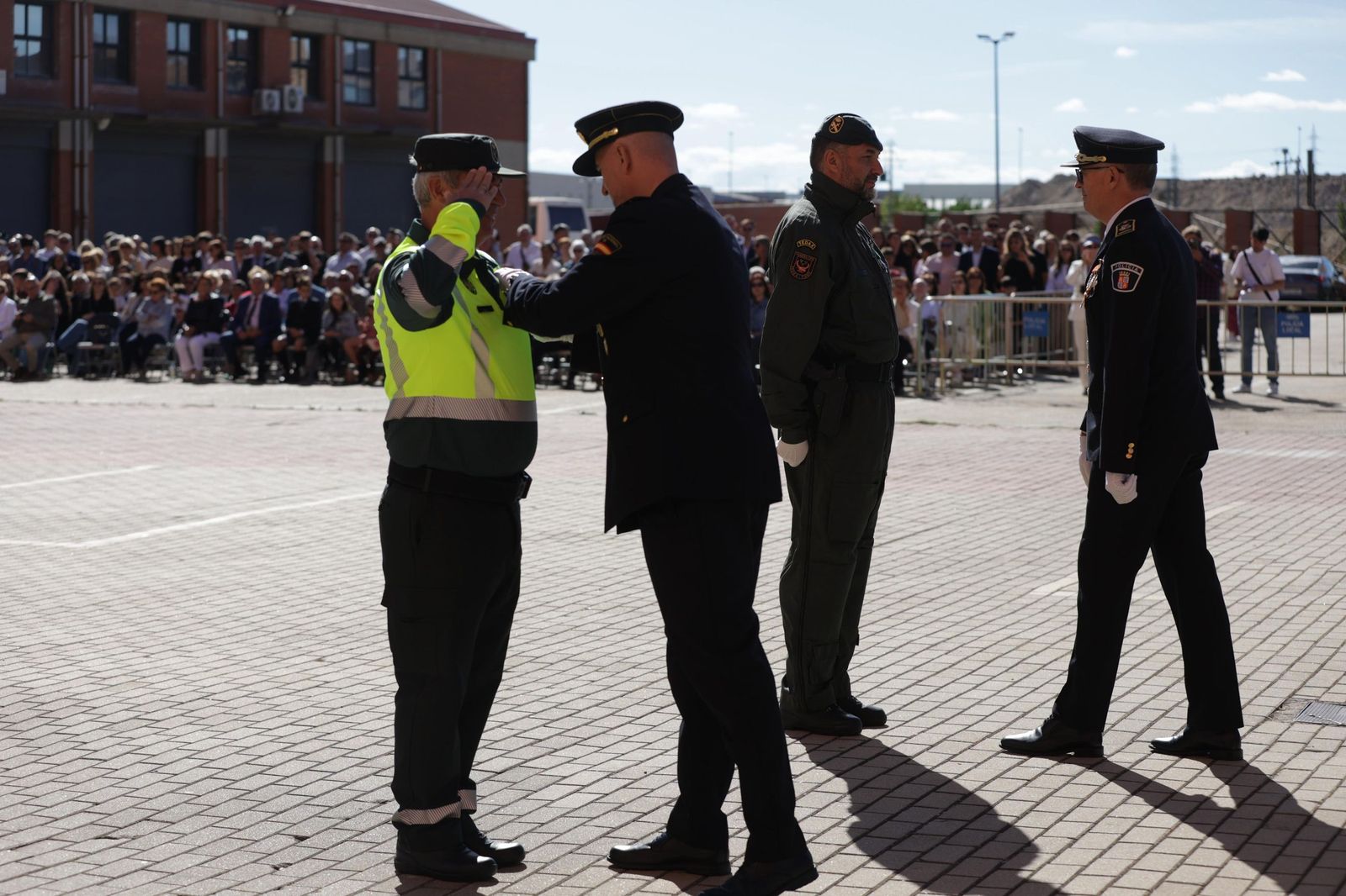 Salamanca rinde honores a la Guardia Civil en la Celebración de su Patrona