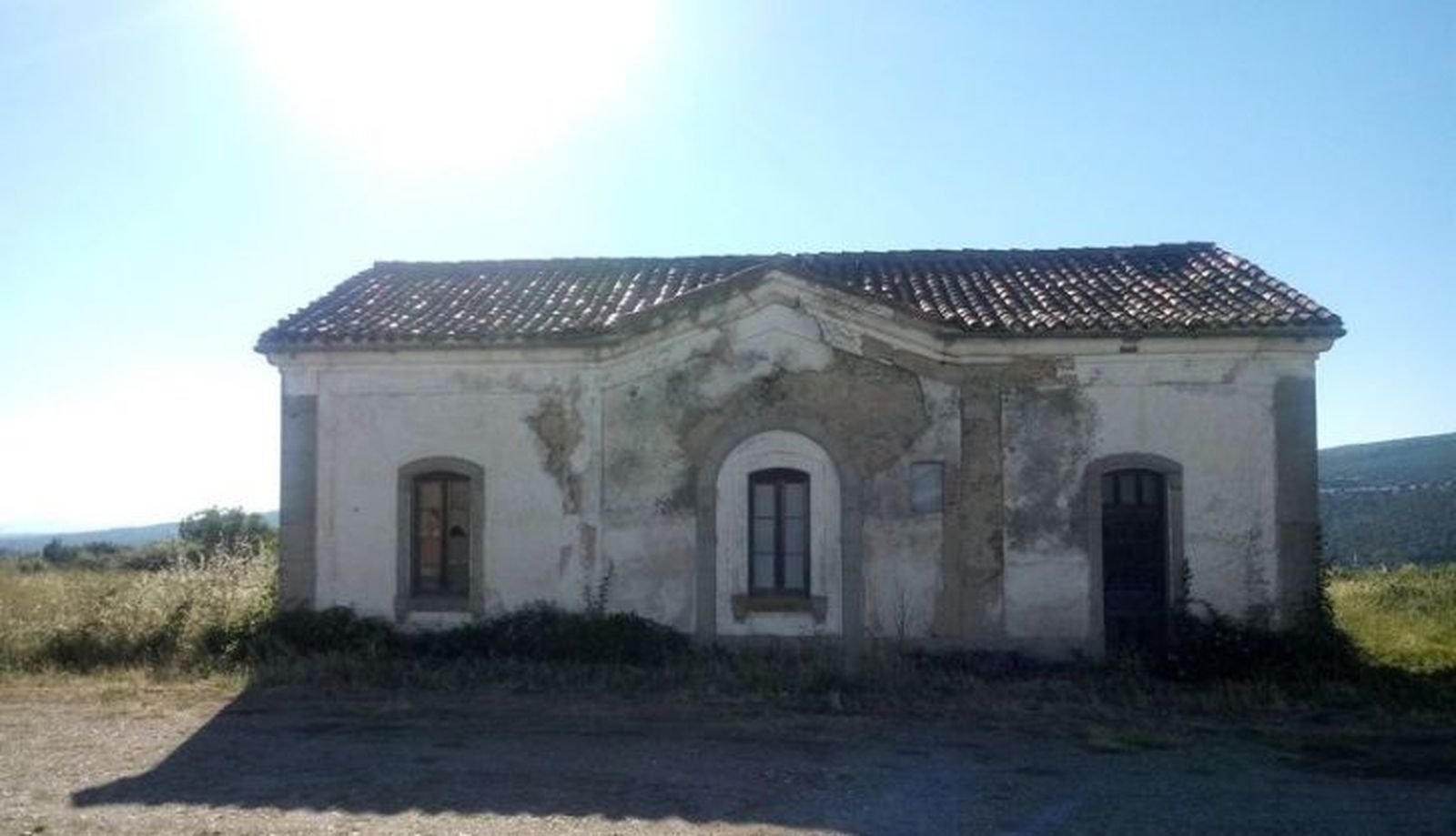 Estación de ferrocarril de Fuentes de Béjar. Foto Hispania Nostra.