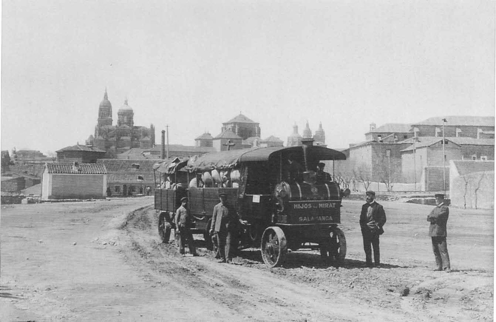 Vehiculo Vapor de la empresa Hijos de Mirat