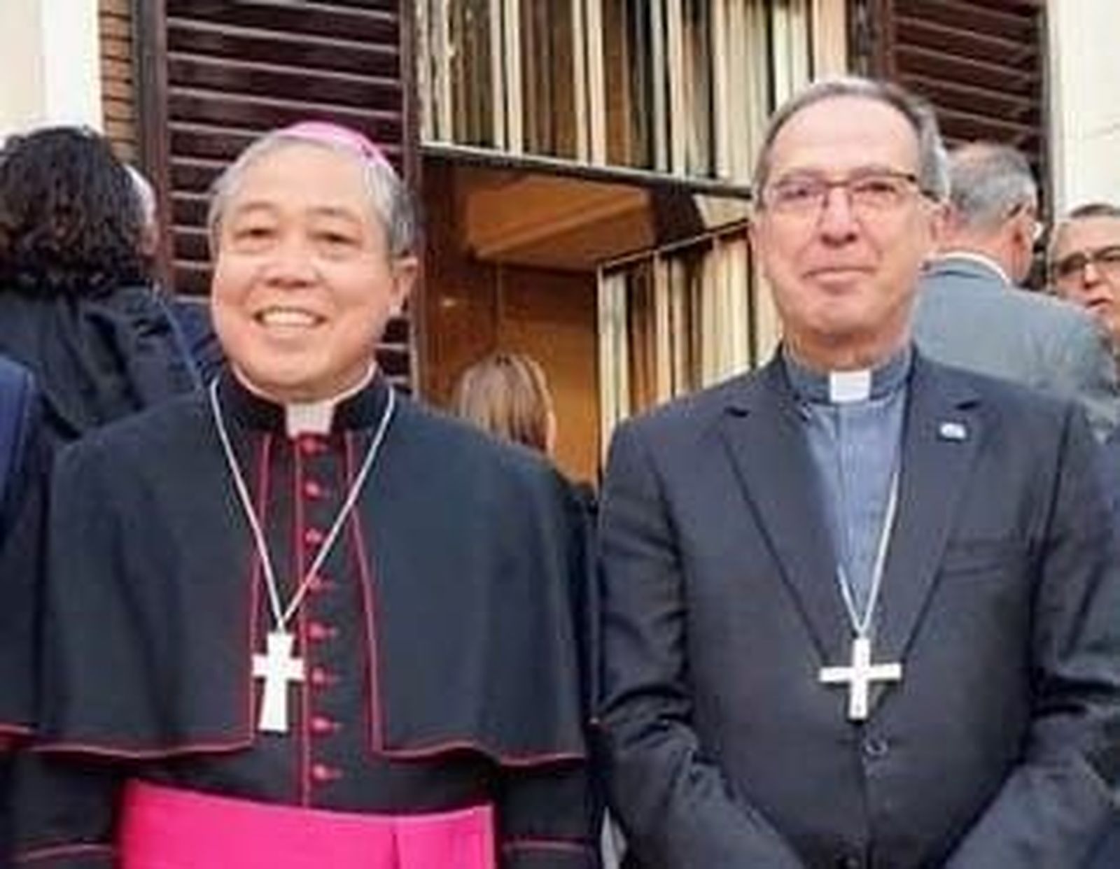 El nuncio papal recibe a Fernando Valera El nuncio papal recibe a Fernando Valera