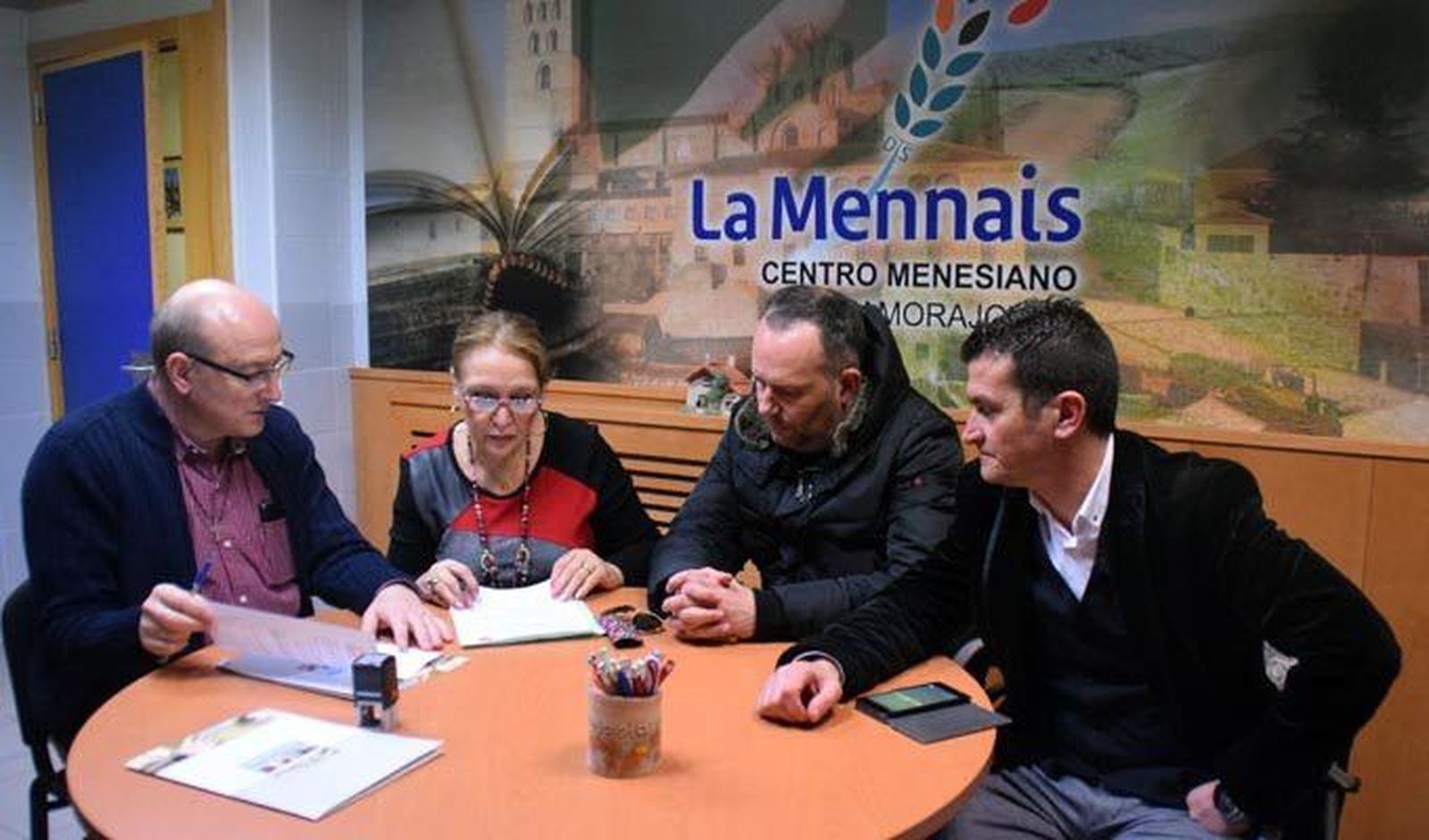 El FS Zamora y el Centro Menesiano estrechan lazos de colaboración