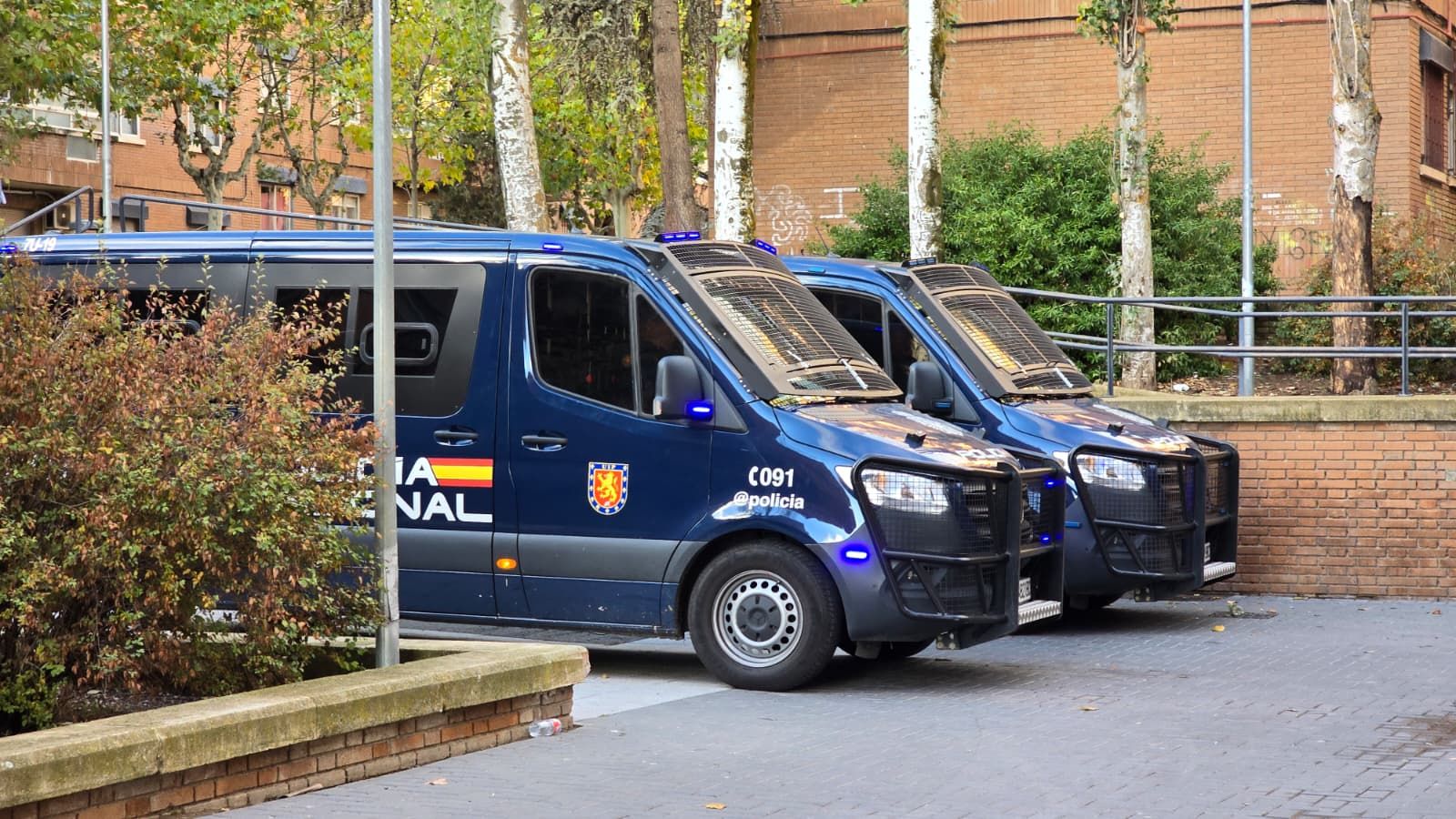 Operación Policía Nacional en Salamanca