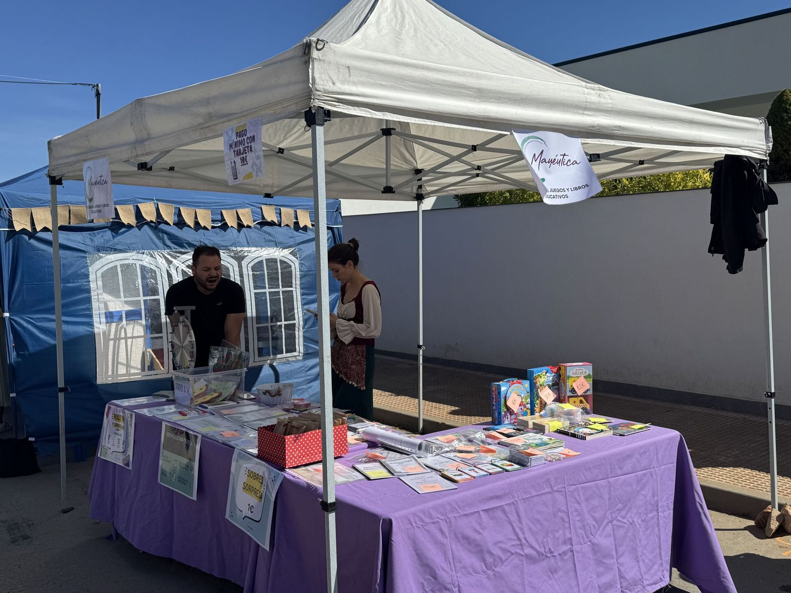 Vísperas nupciales apertura mercado en Aldeatejada