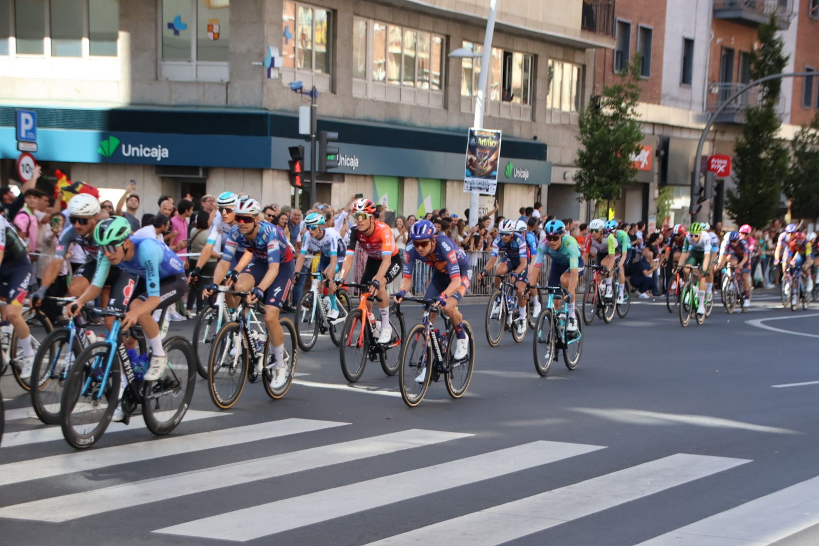 Vuelta ciclista a su paso por Salamanca