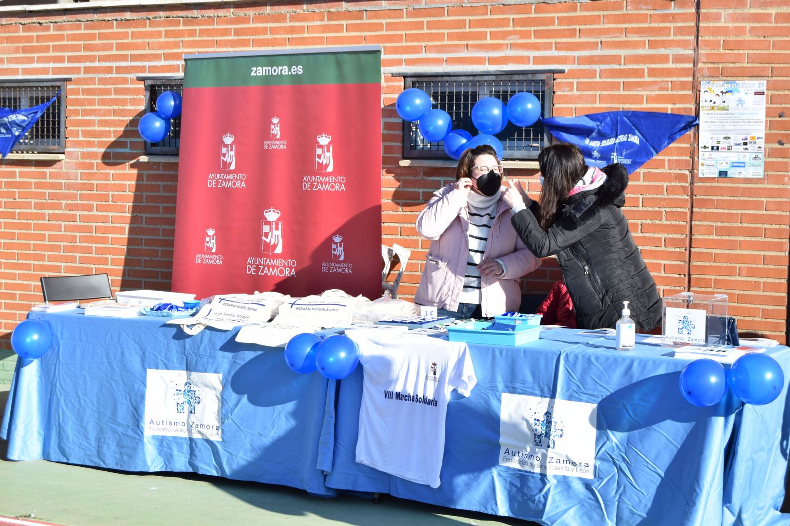VIII Marcha solidaria de la Asociación de Autismo Zamora. Archivo