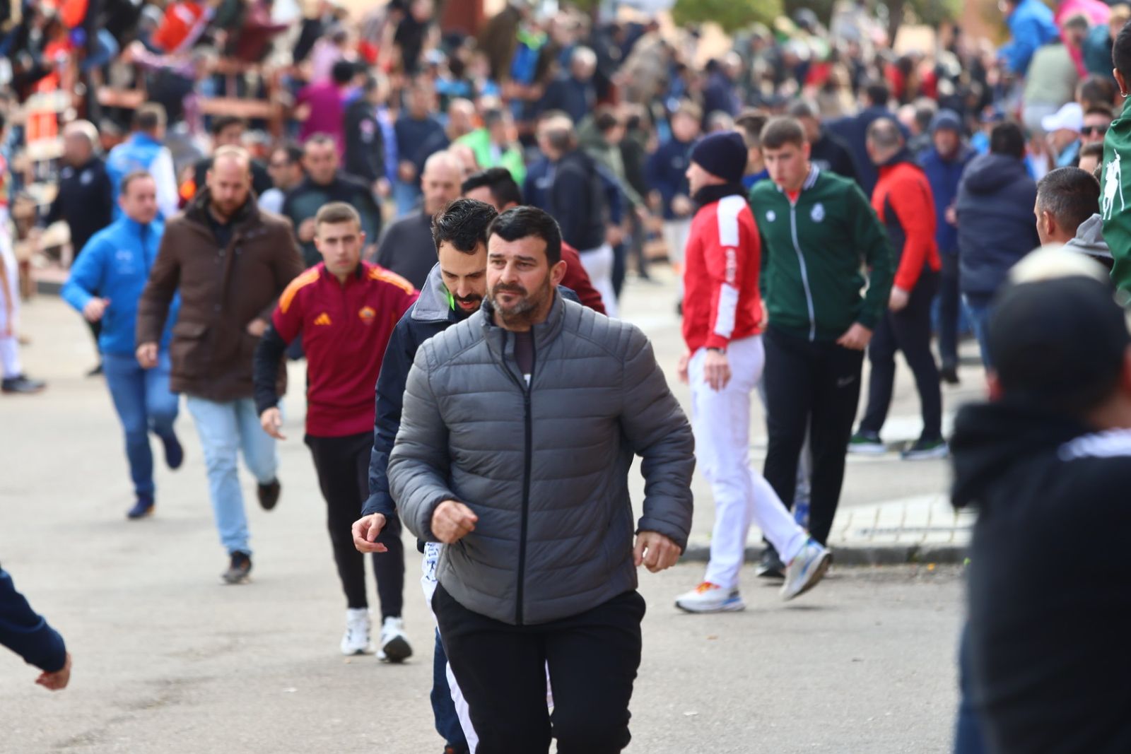 Encierro de martes en el Carnaval del Toro de Ciudad Rodrigo 2026
