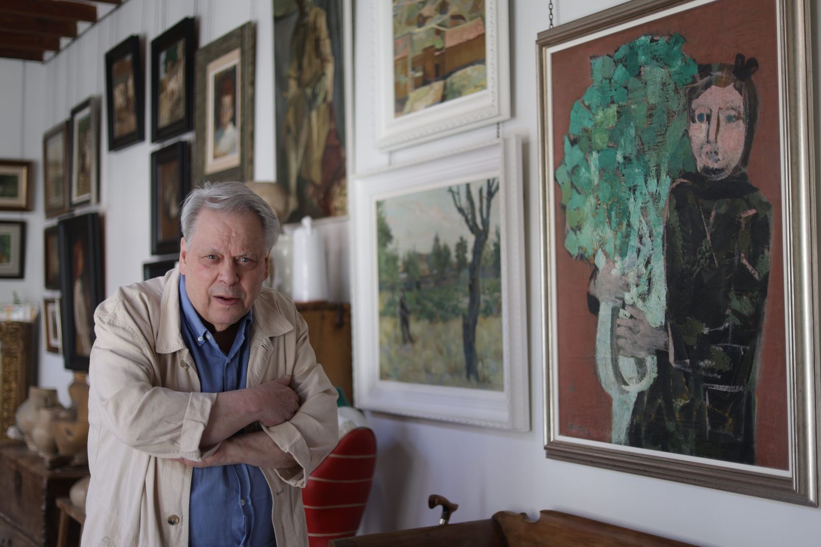 Antonio Pedrero, pintor y escultor zamorano. JL Leal - ICAL.