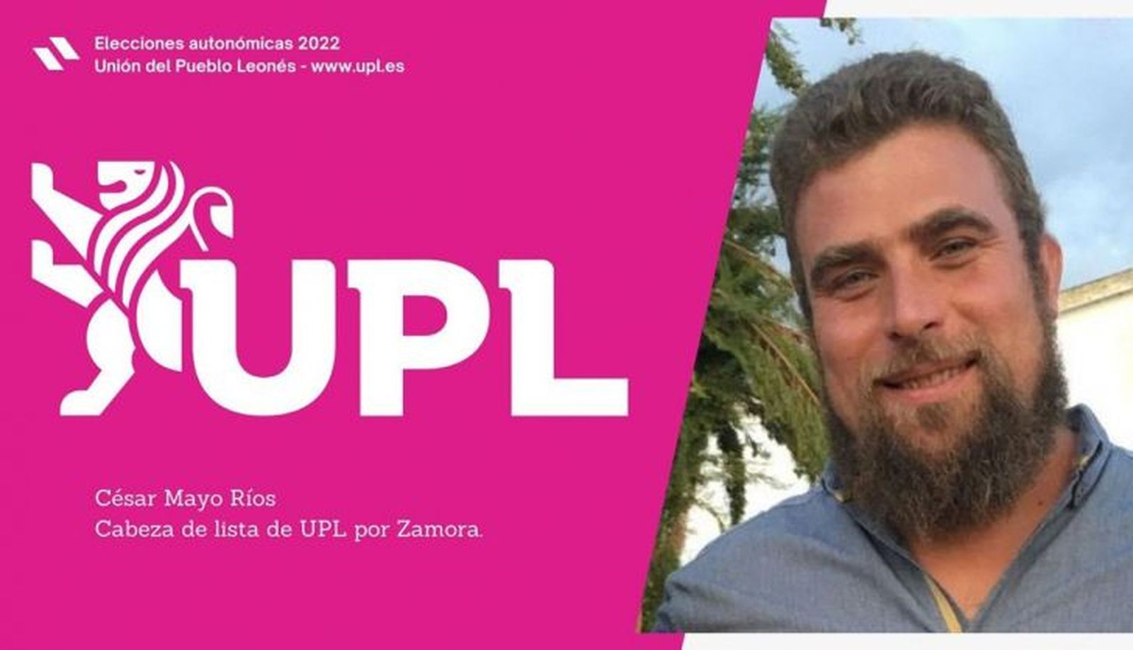 Cesar Mayo candidato de UPL