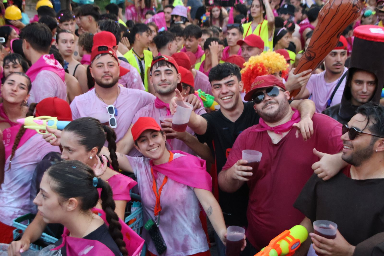 Chupinazo en Carbajosa con batucad