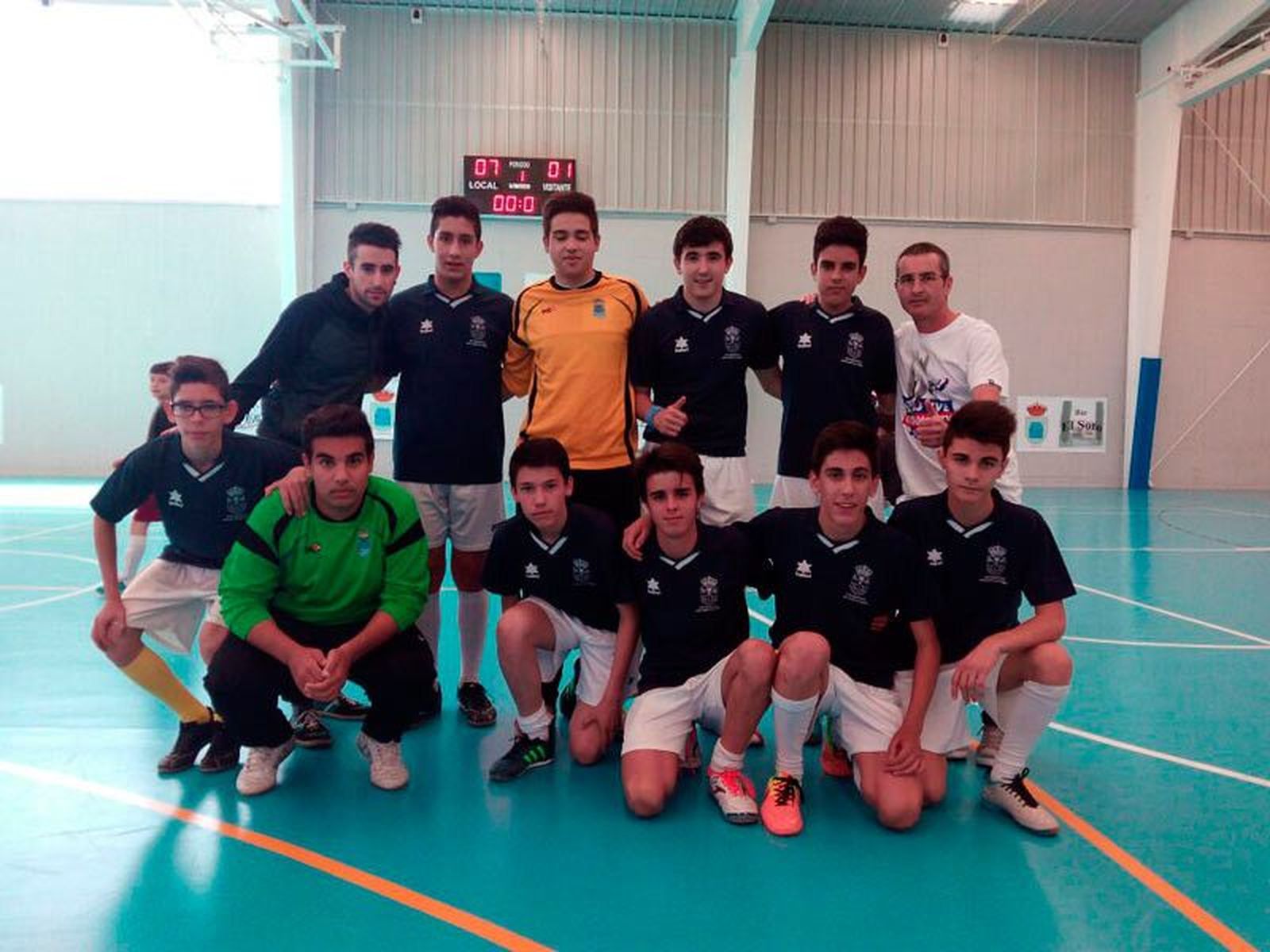 Campeon cadete masculino ayto santa marta b