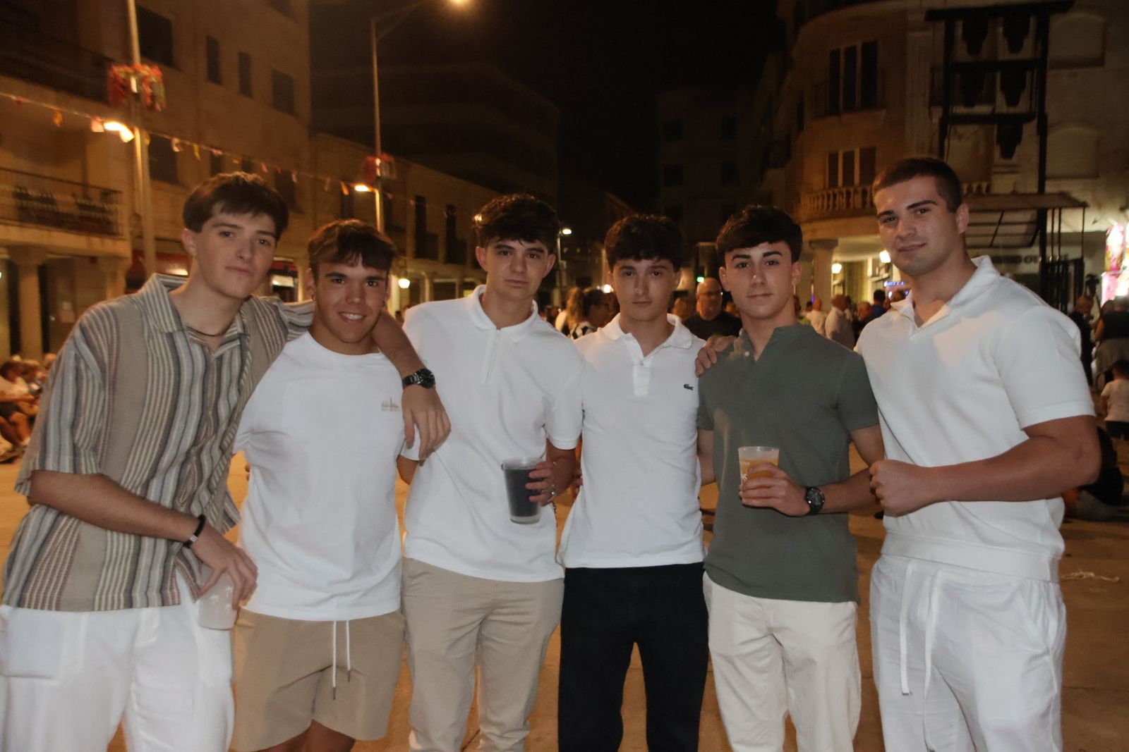 Panorama en la plaza Mayor de Guijuelo