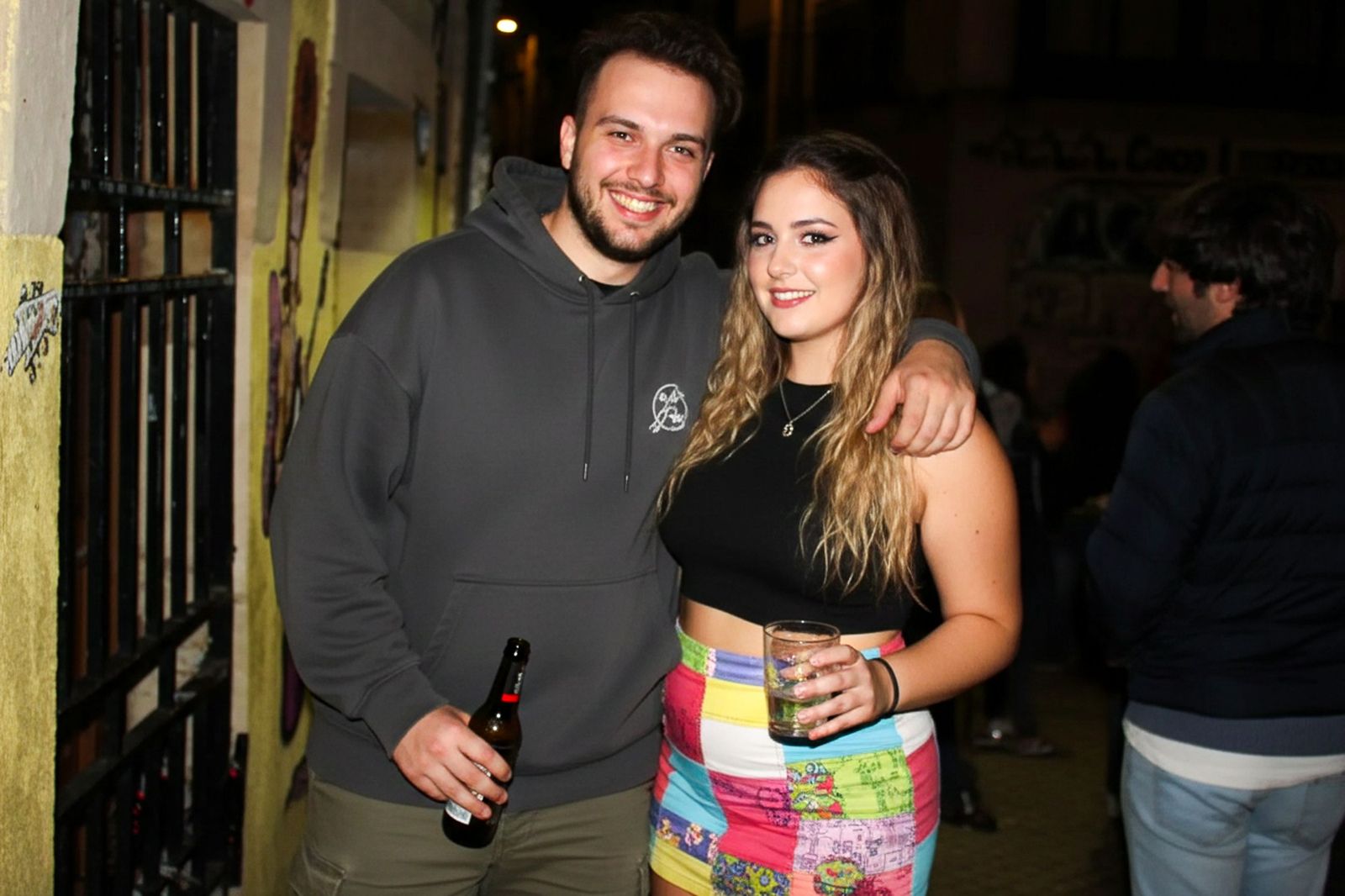 Salamanca de noche, viernes 31 de octubre