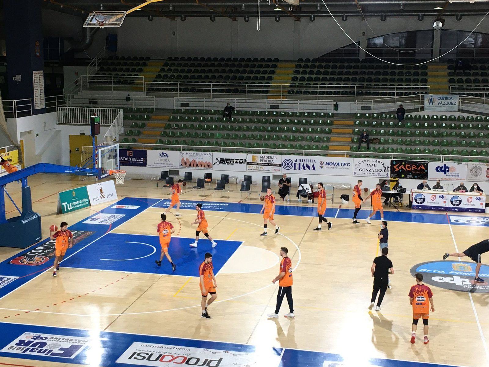 Imagen del calentamiento