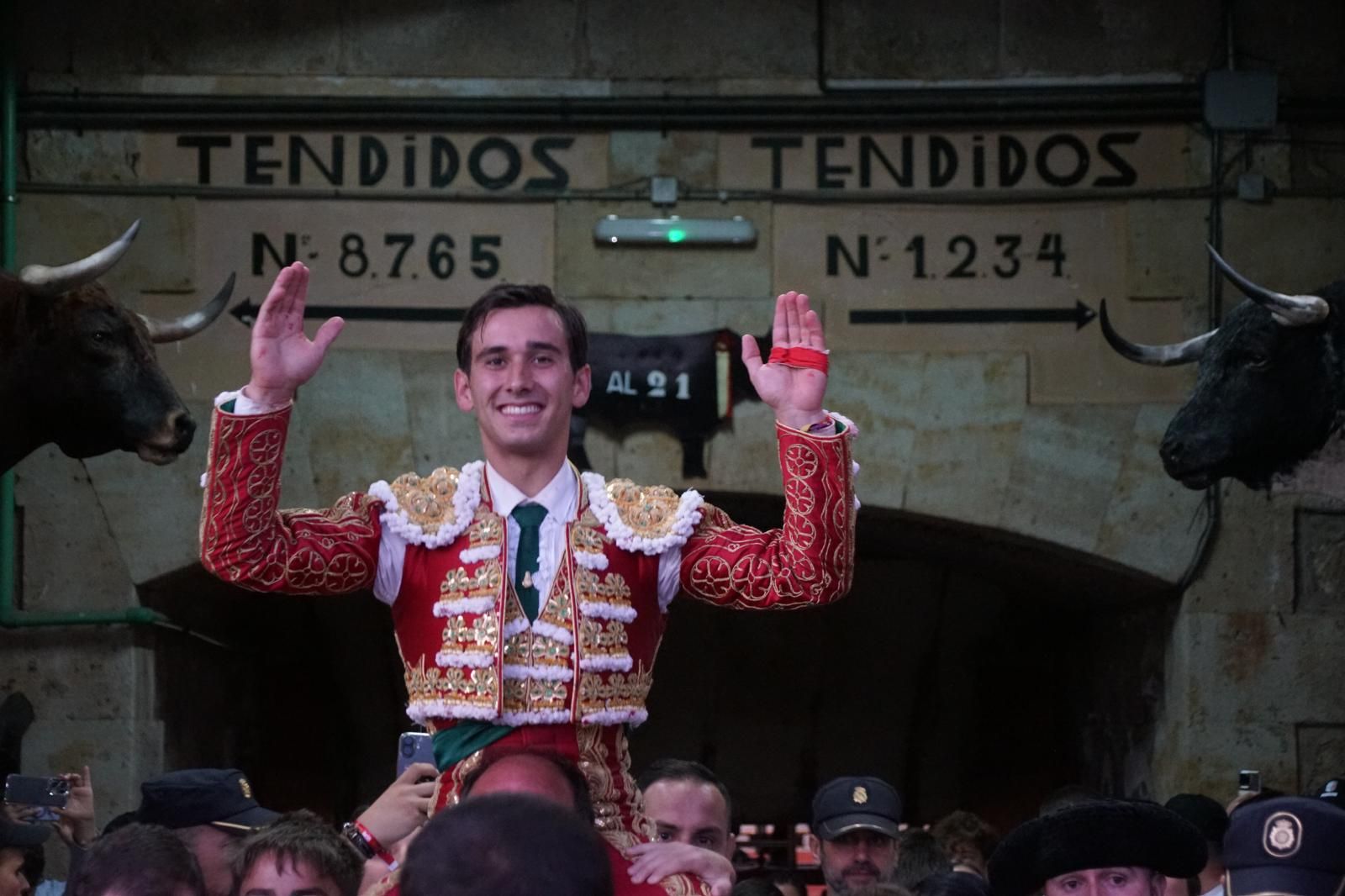 Presencia salmantina por partida doble en la primera corrida de la feria: Damián Castaño e Ismael Martín junto al mexicano Diego San Román
