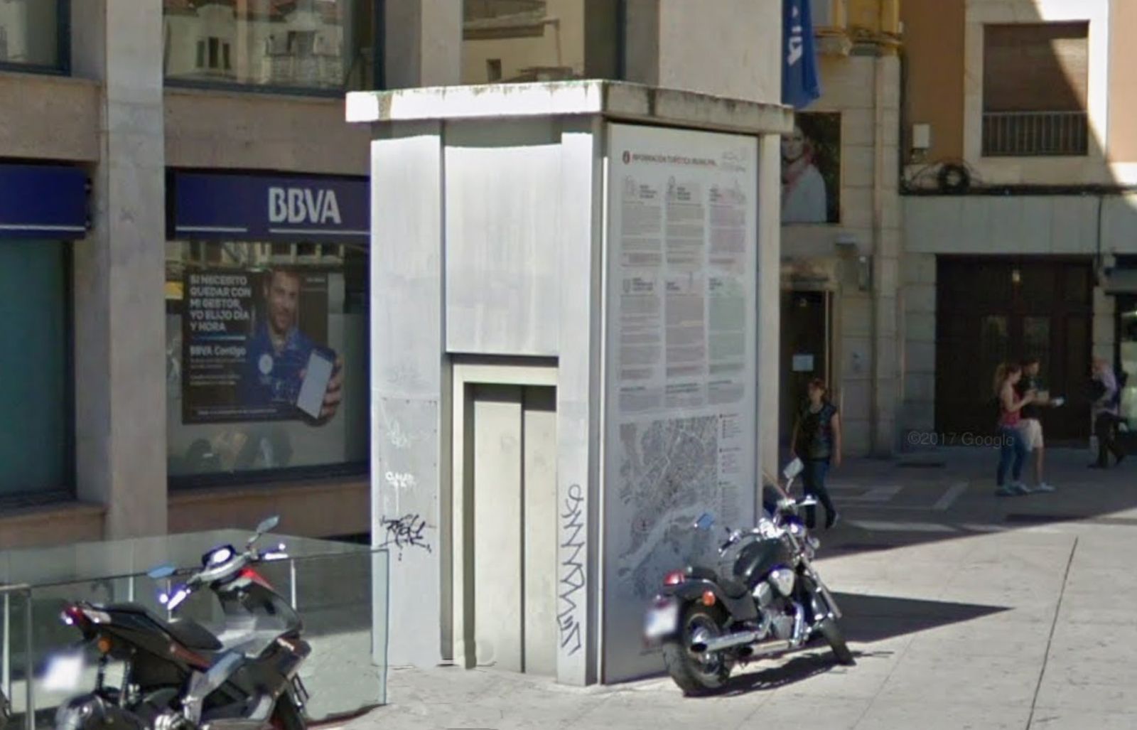 Ascensor del parking de la Plaza de la Constitución